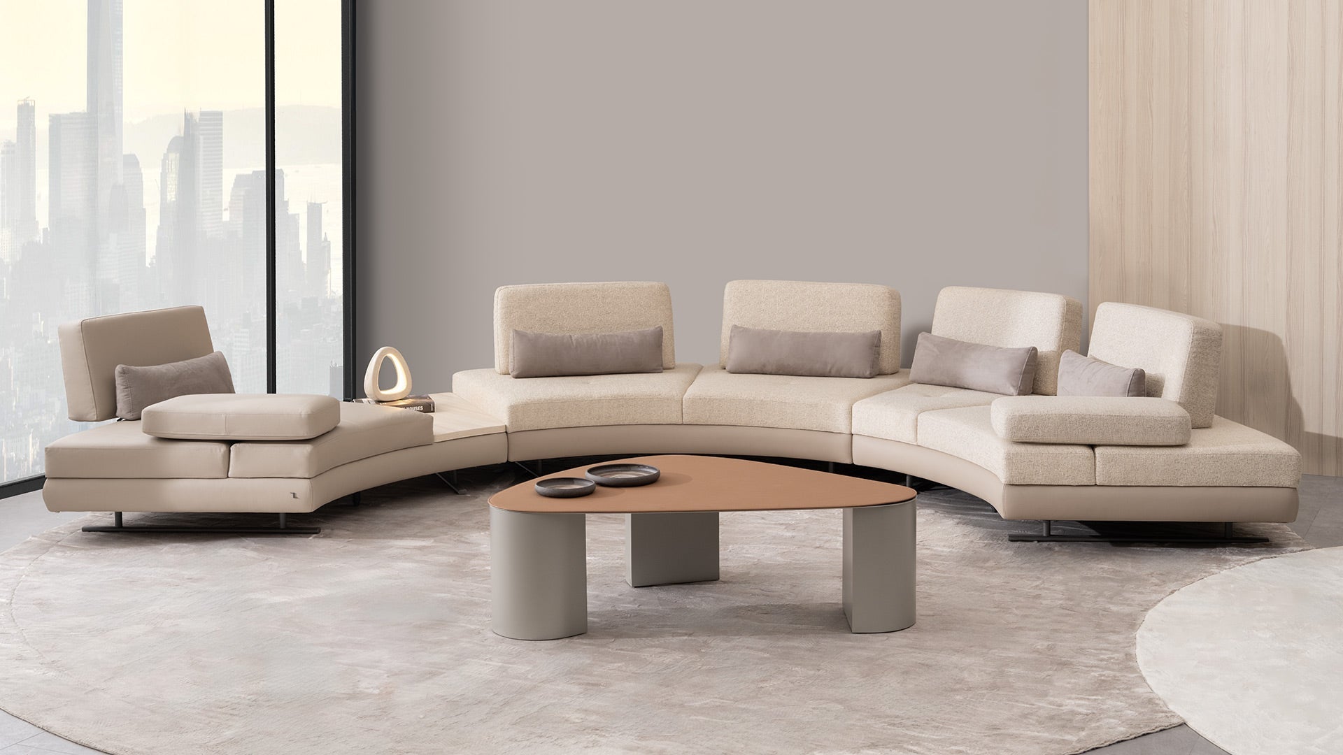 Round Sofa– LAZZONI Furniture