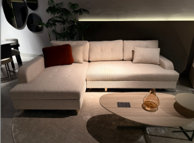 Biblio Sleeper Sofa With Chaise - OUTLET