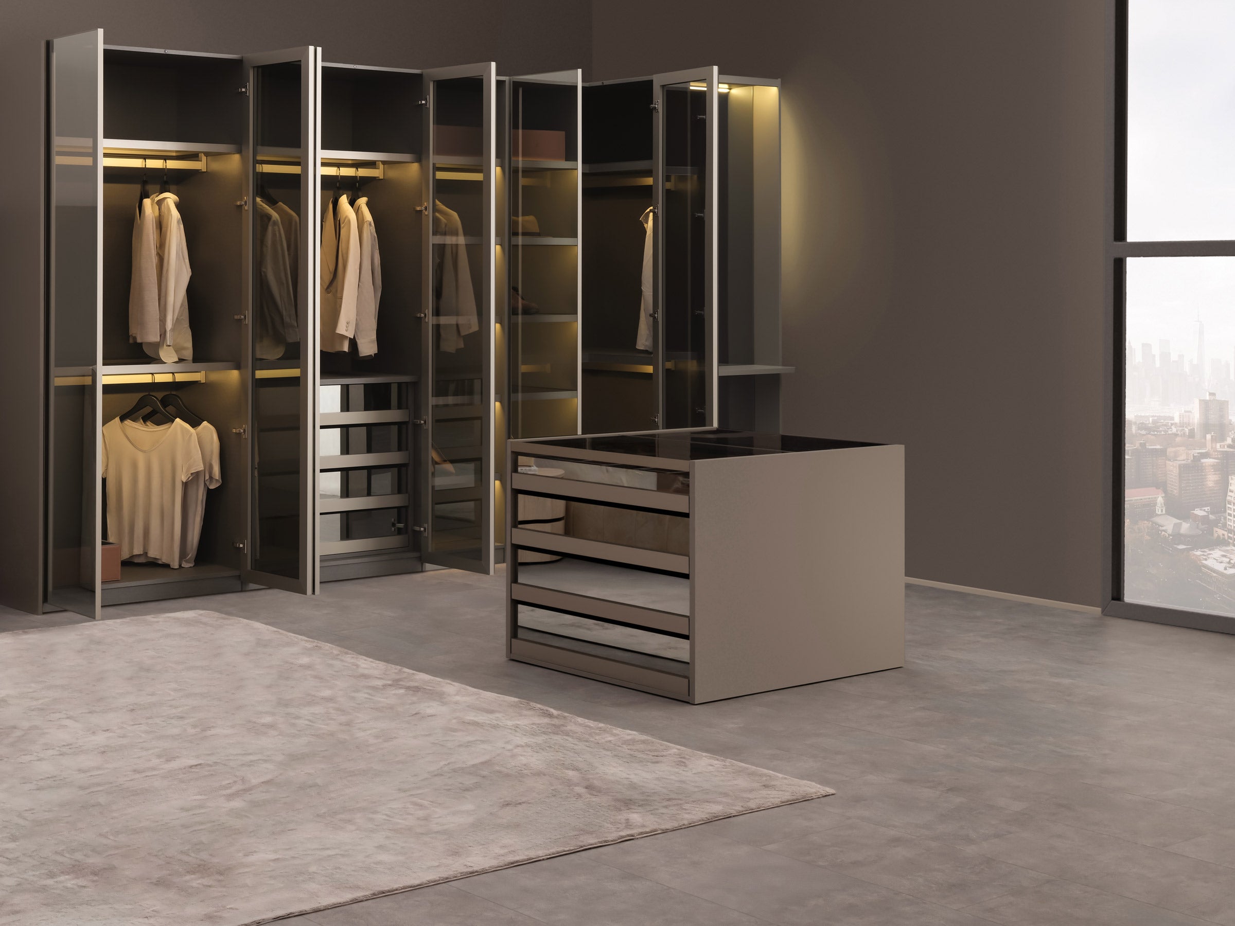 Island Storage Units