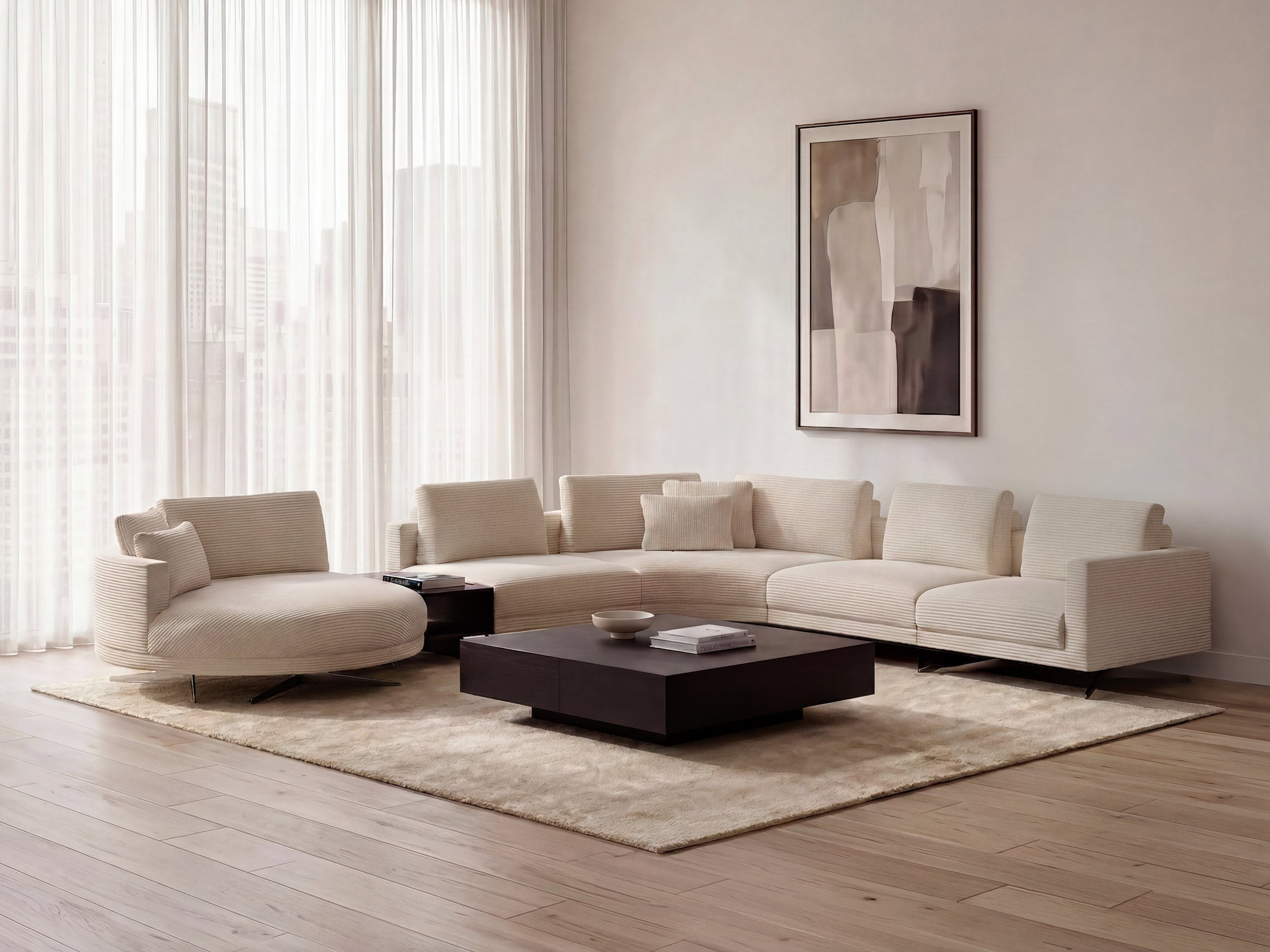 Mix Grand Curved Sectional