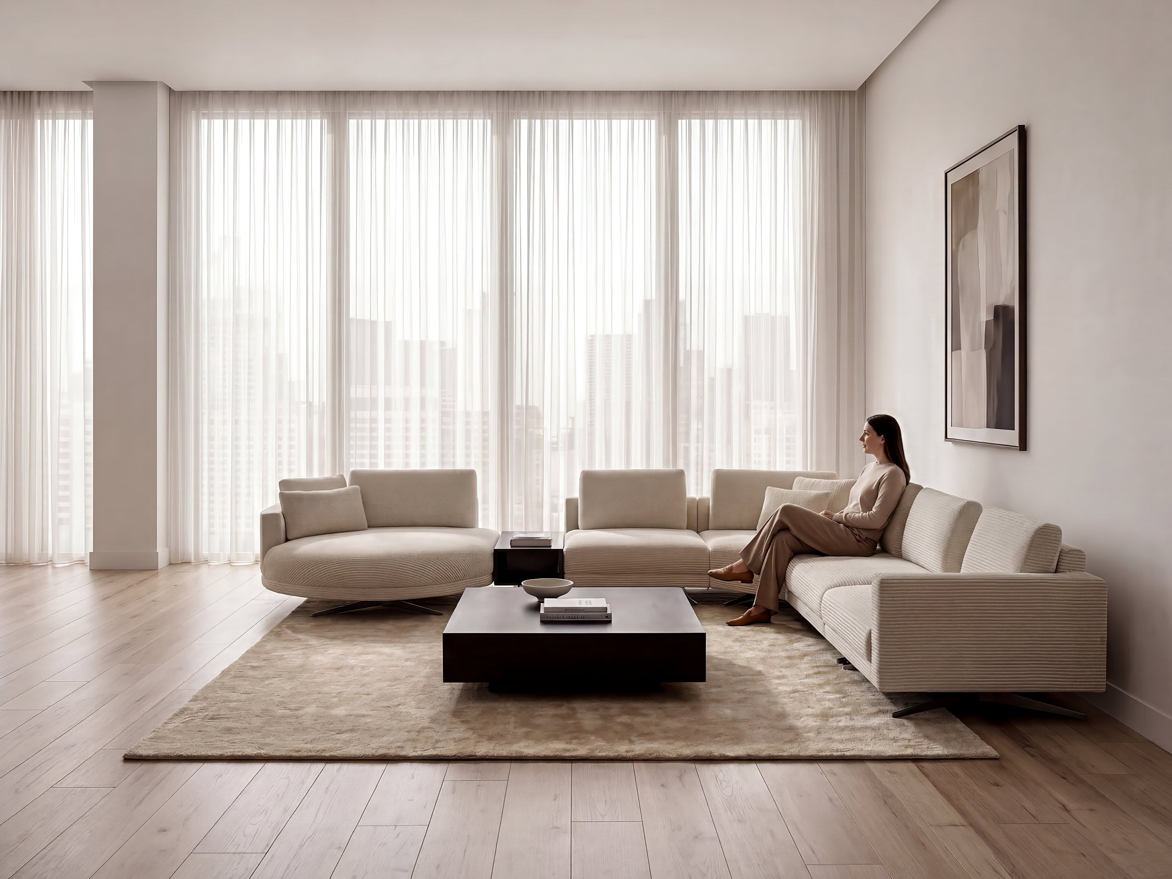 Mix Grand Curved Sectional | LAZZONI Furniture