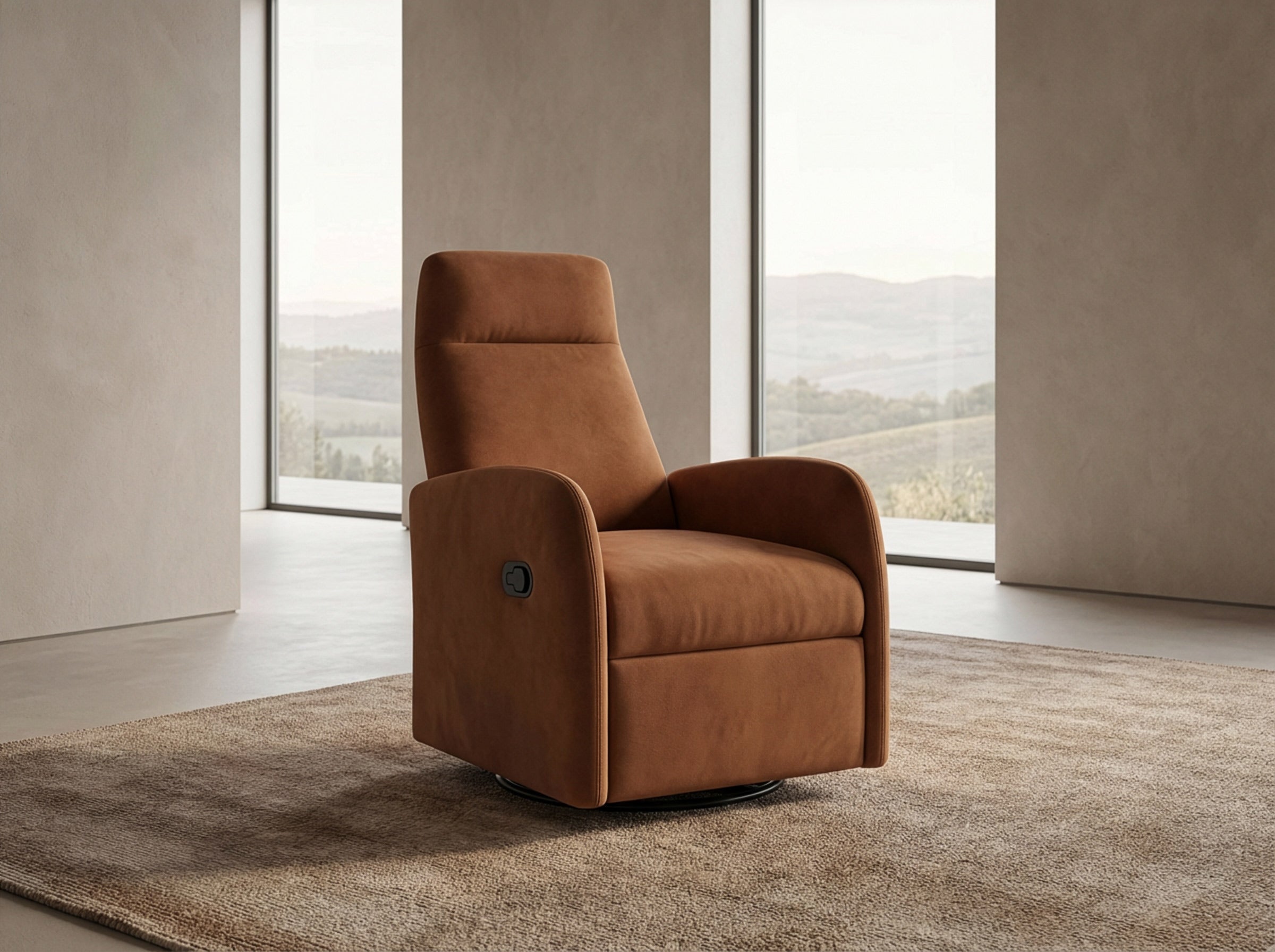 Radi Swivel Recliner Armchair | Lazzoni Furniture– LAZZONI Furniture