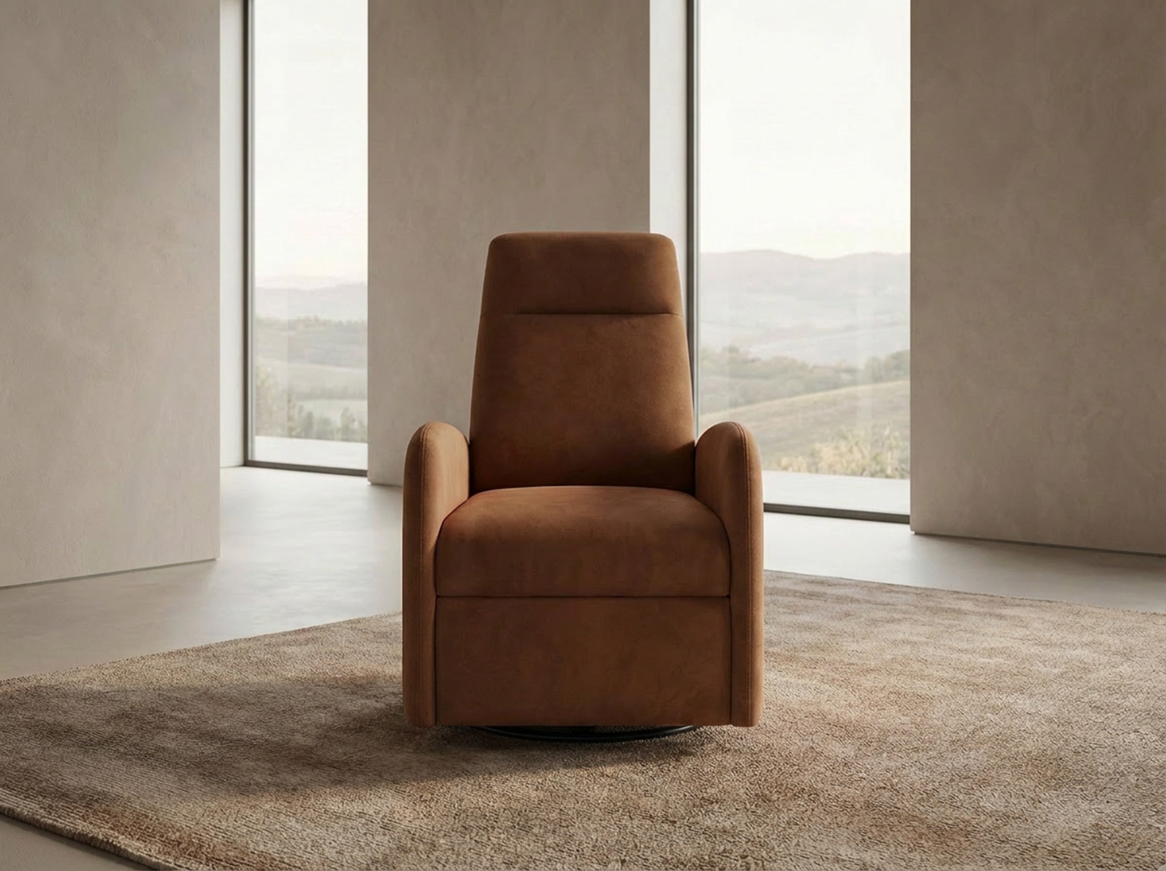 Radi Swivel Recliner Armchair