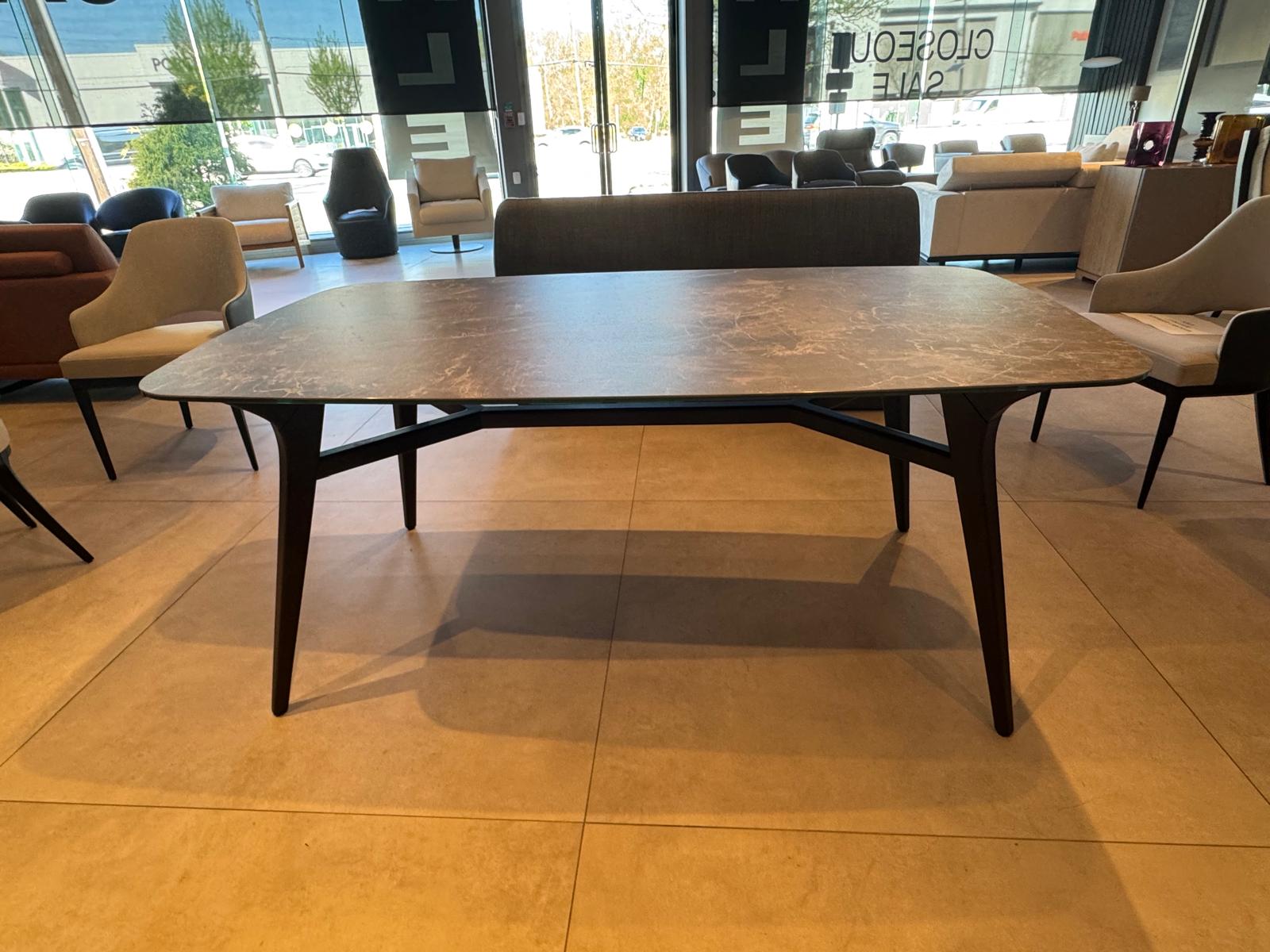 Fly Ceramic Top Dining Table - OUTLET