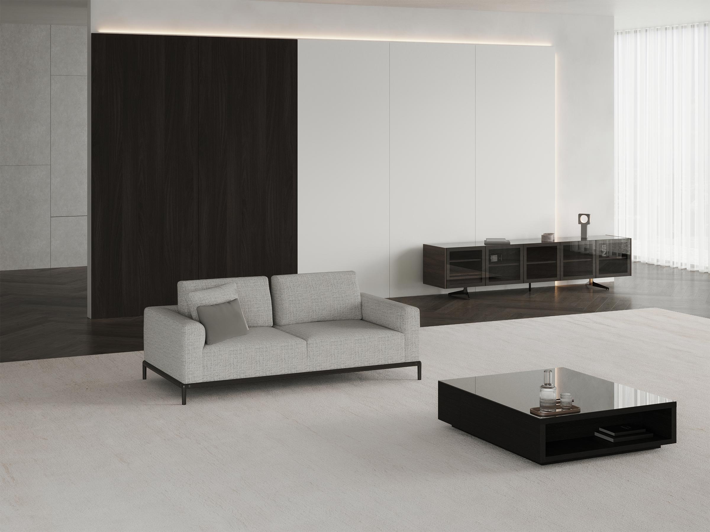 Berlin Loveseat Adjustable Sofa