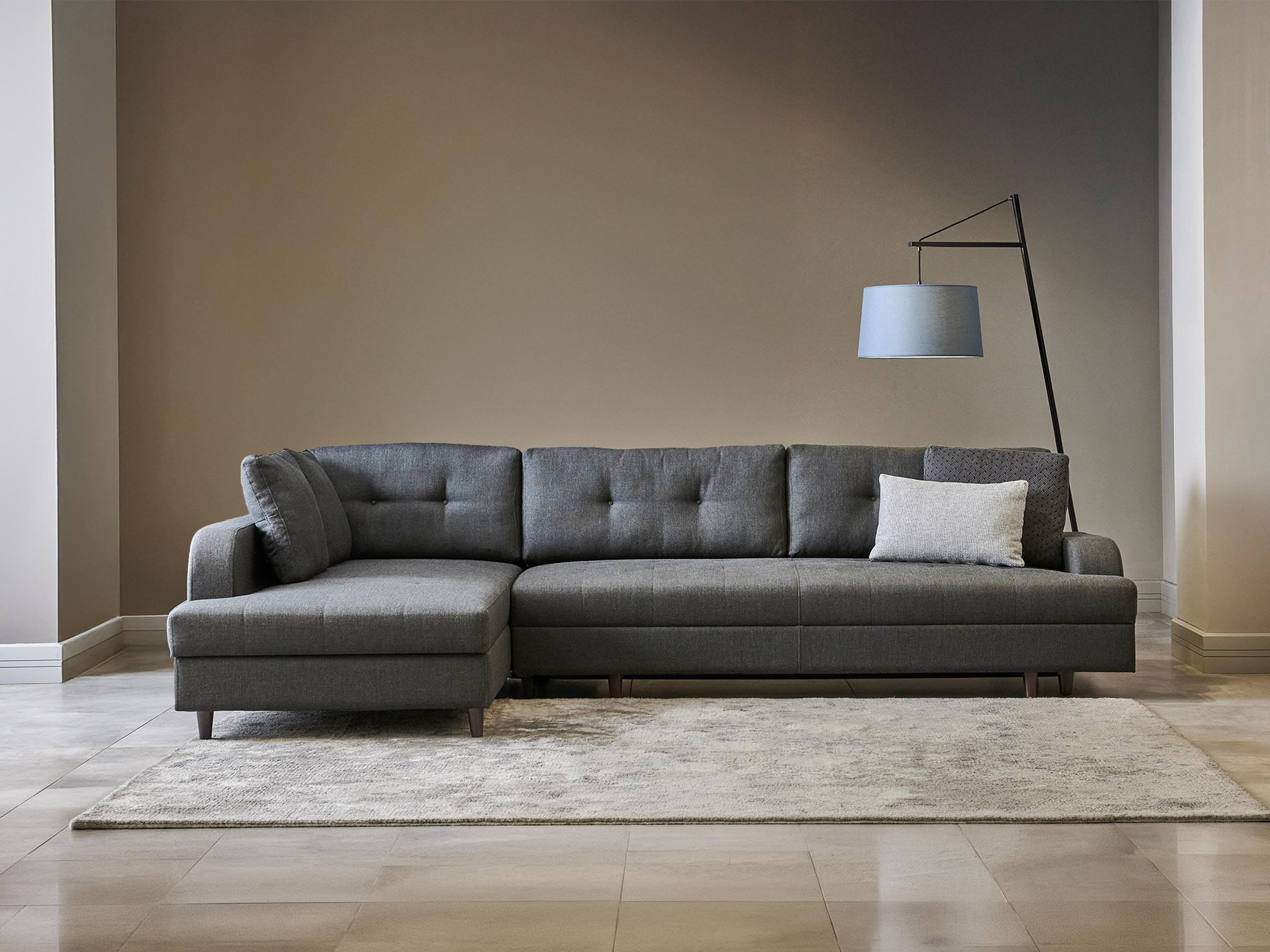 Biblio Corner Chaise Sofa Bed