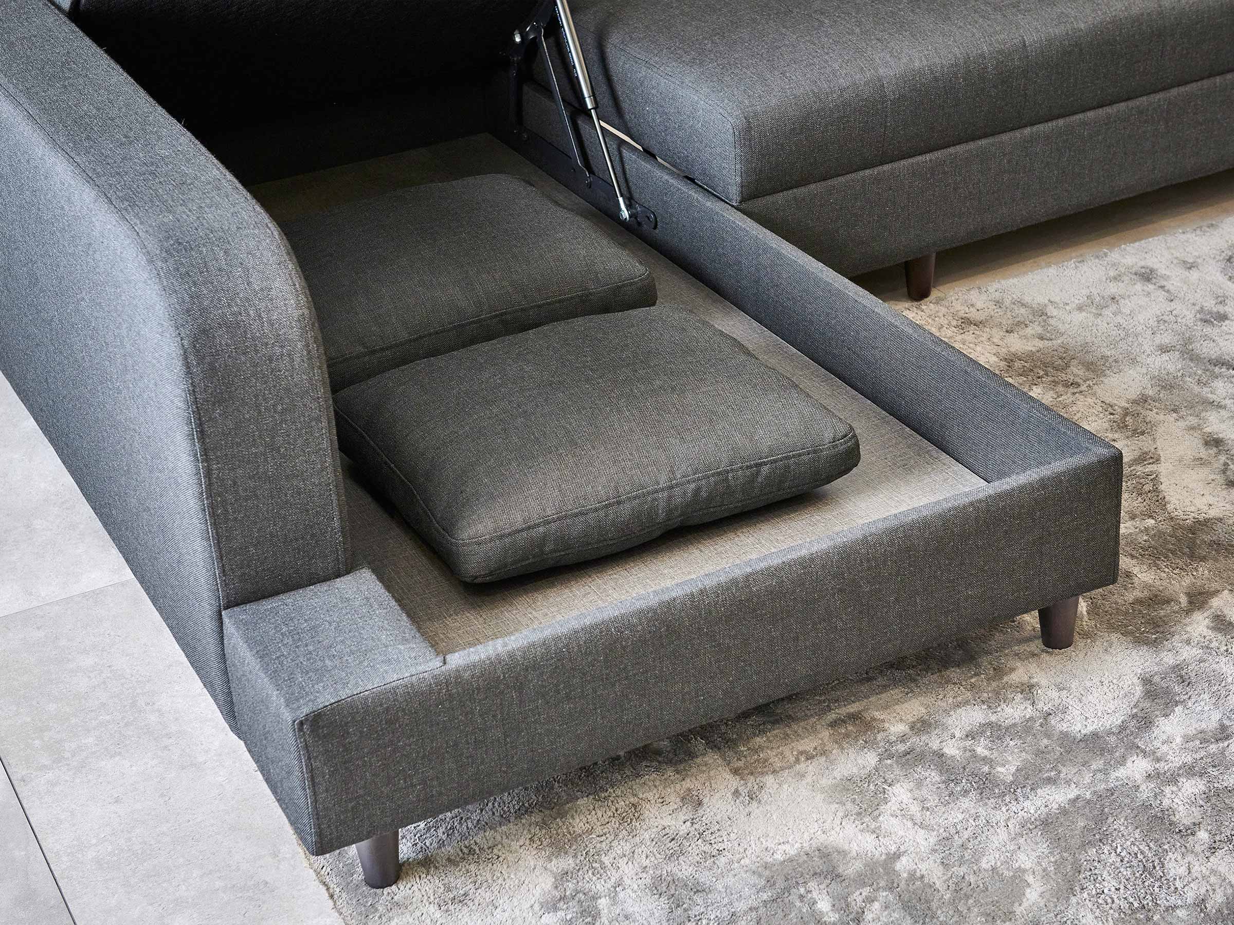 Biblio Corner Chaise Sofa Bed