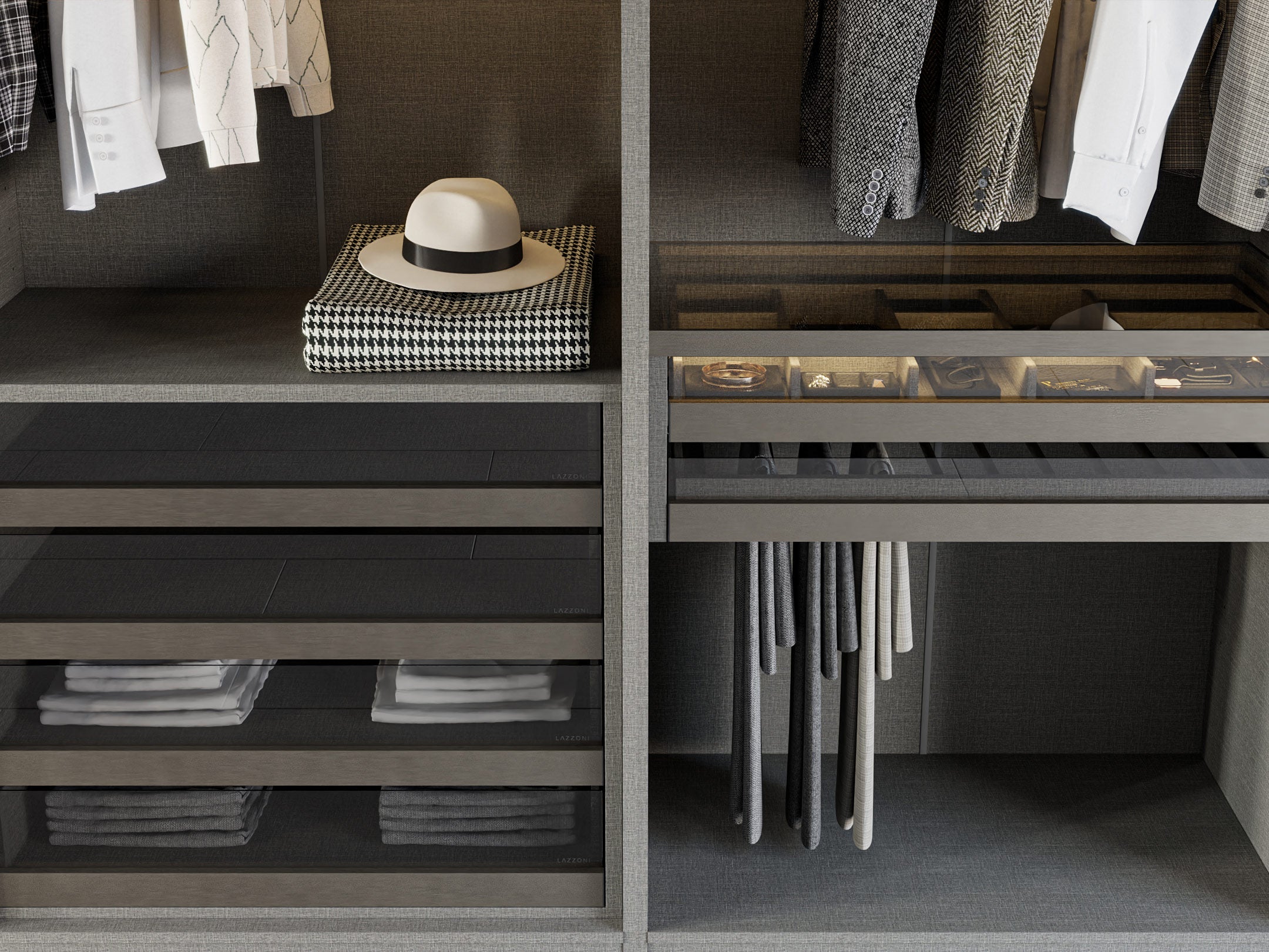 Vetrina Fluted Closet