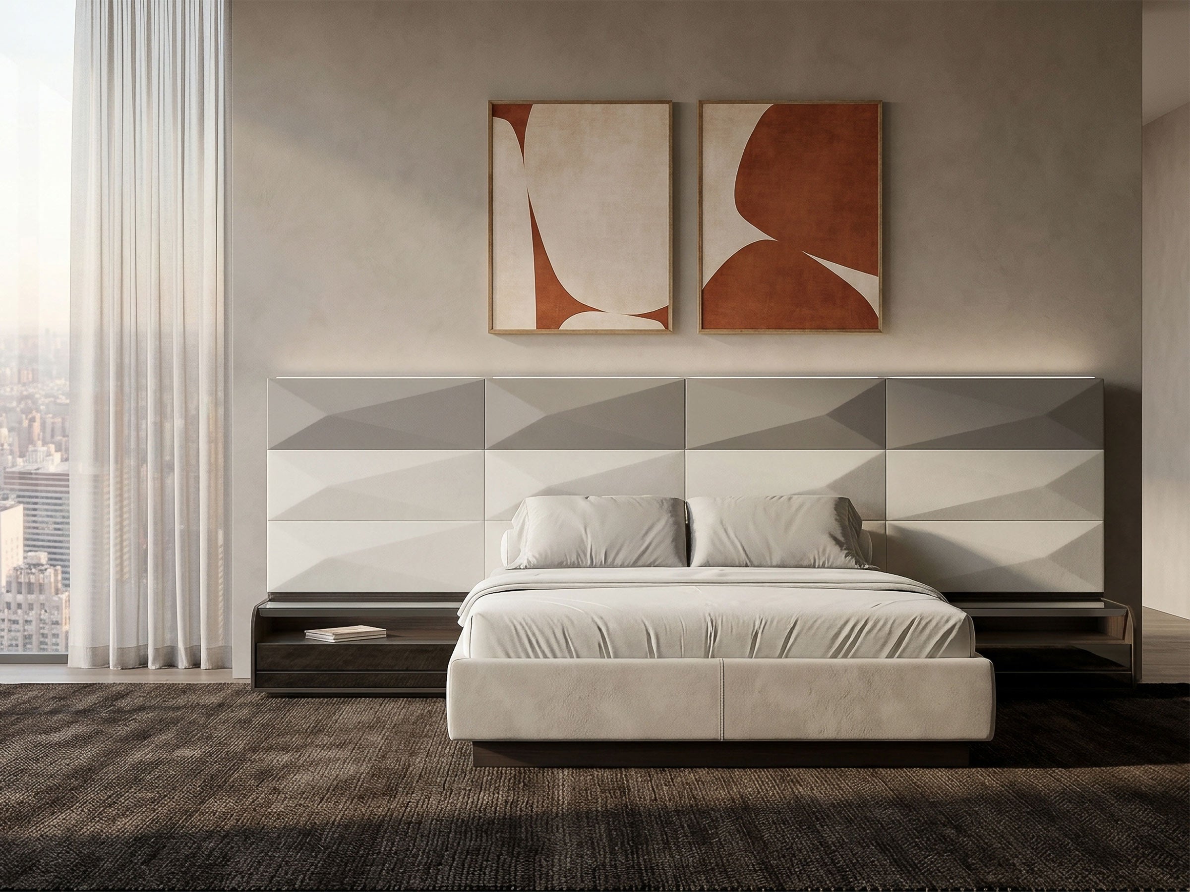 Hexa Storage Bed with Extensions