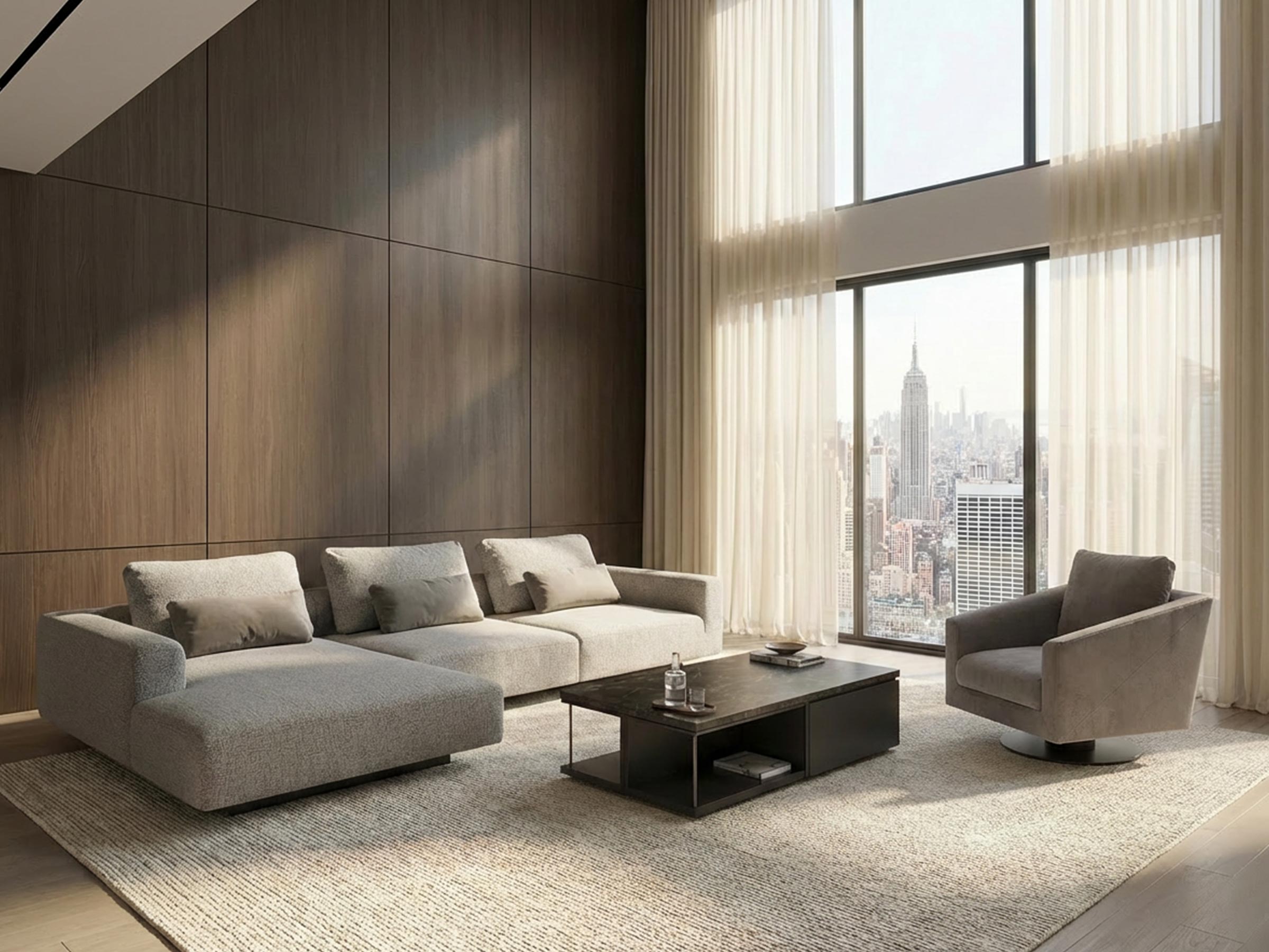 Merlin Sectional Chaise Sofa