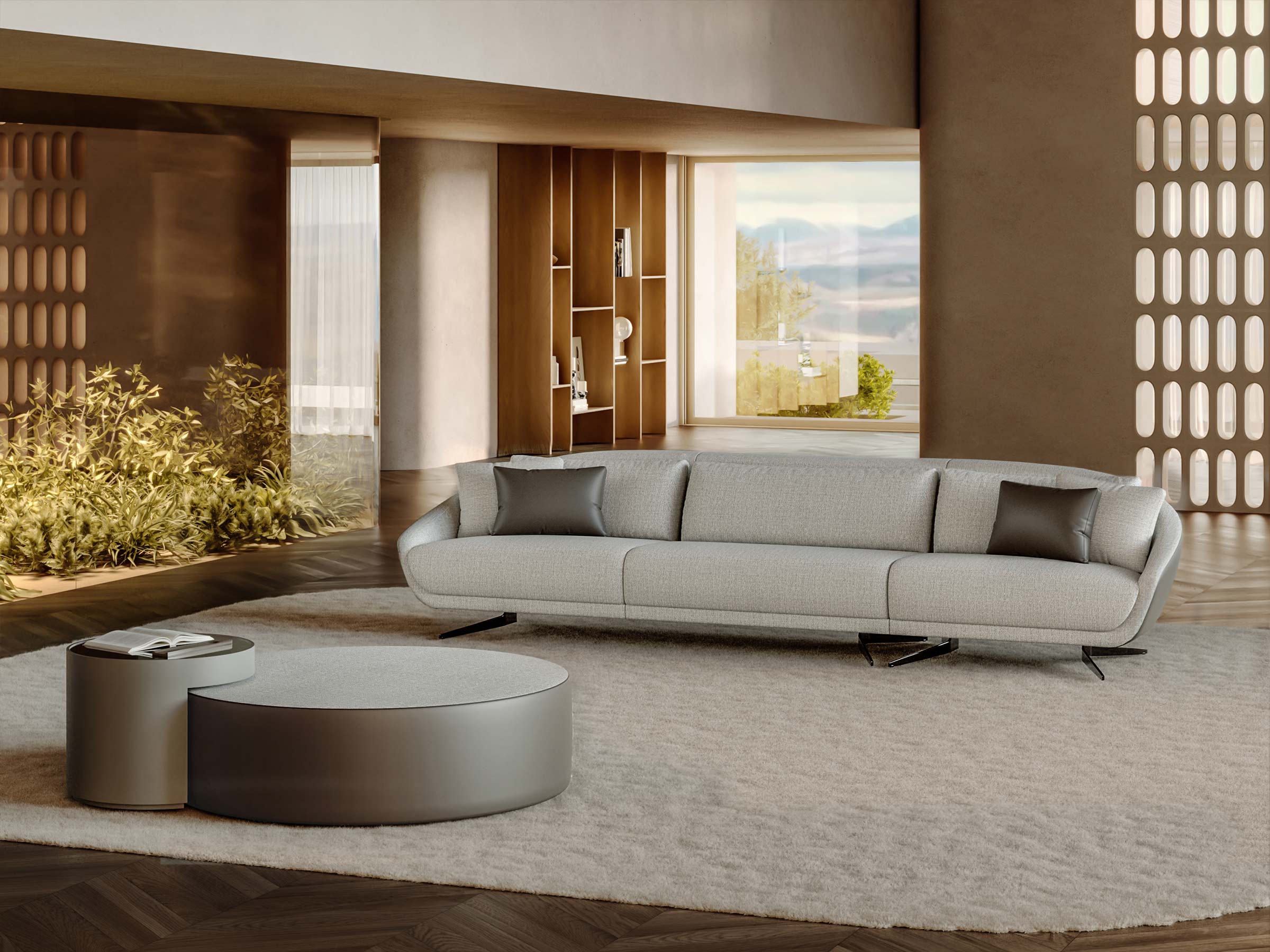 Podia Three Seater Sofa