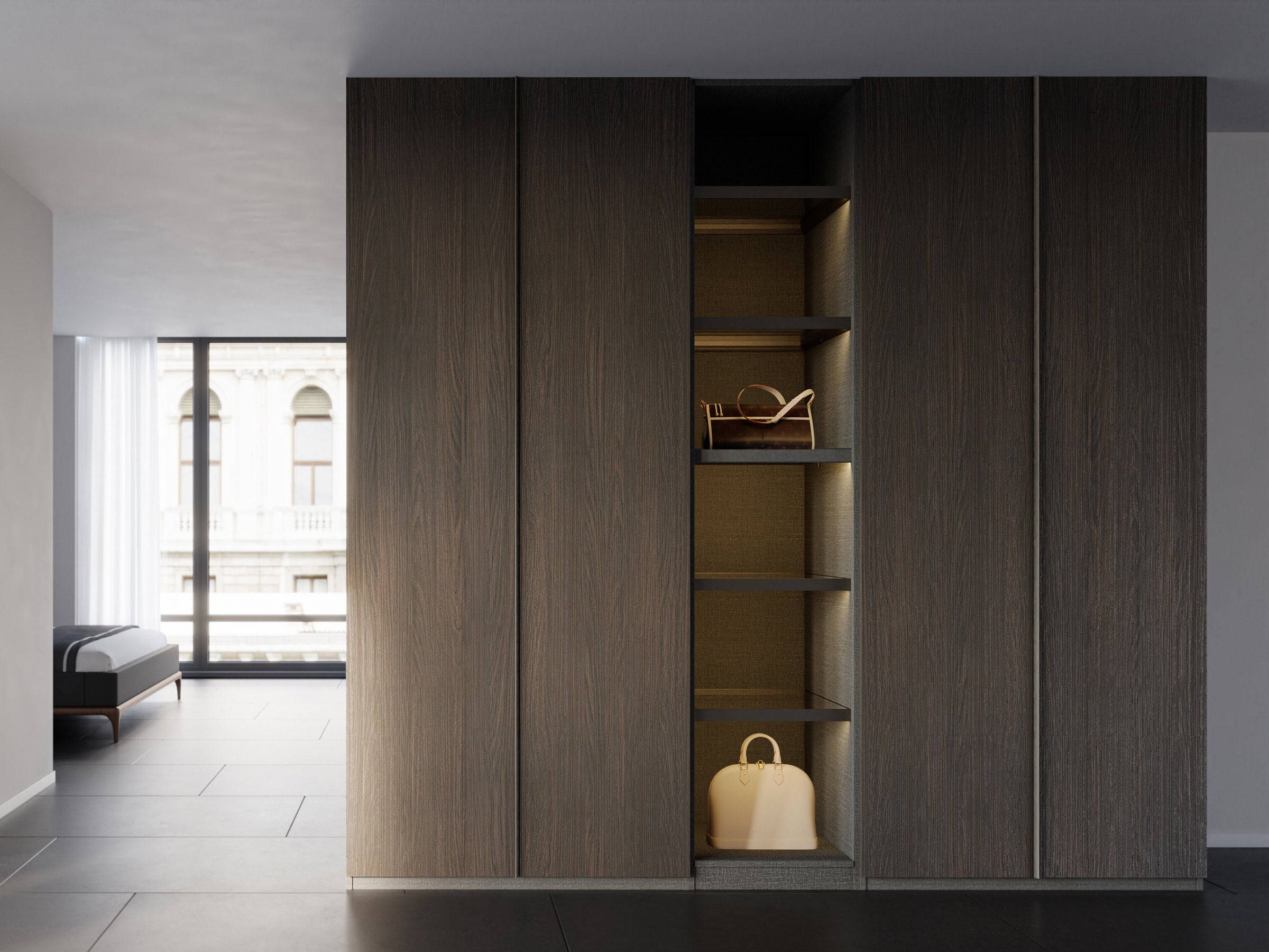 Ferma Wood Closet