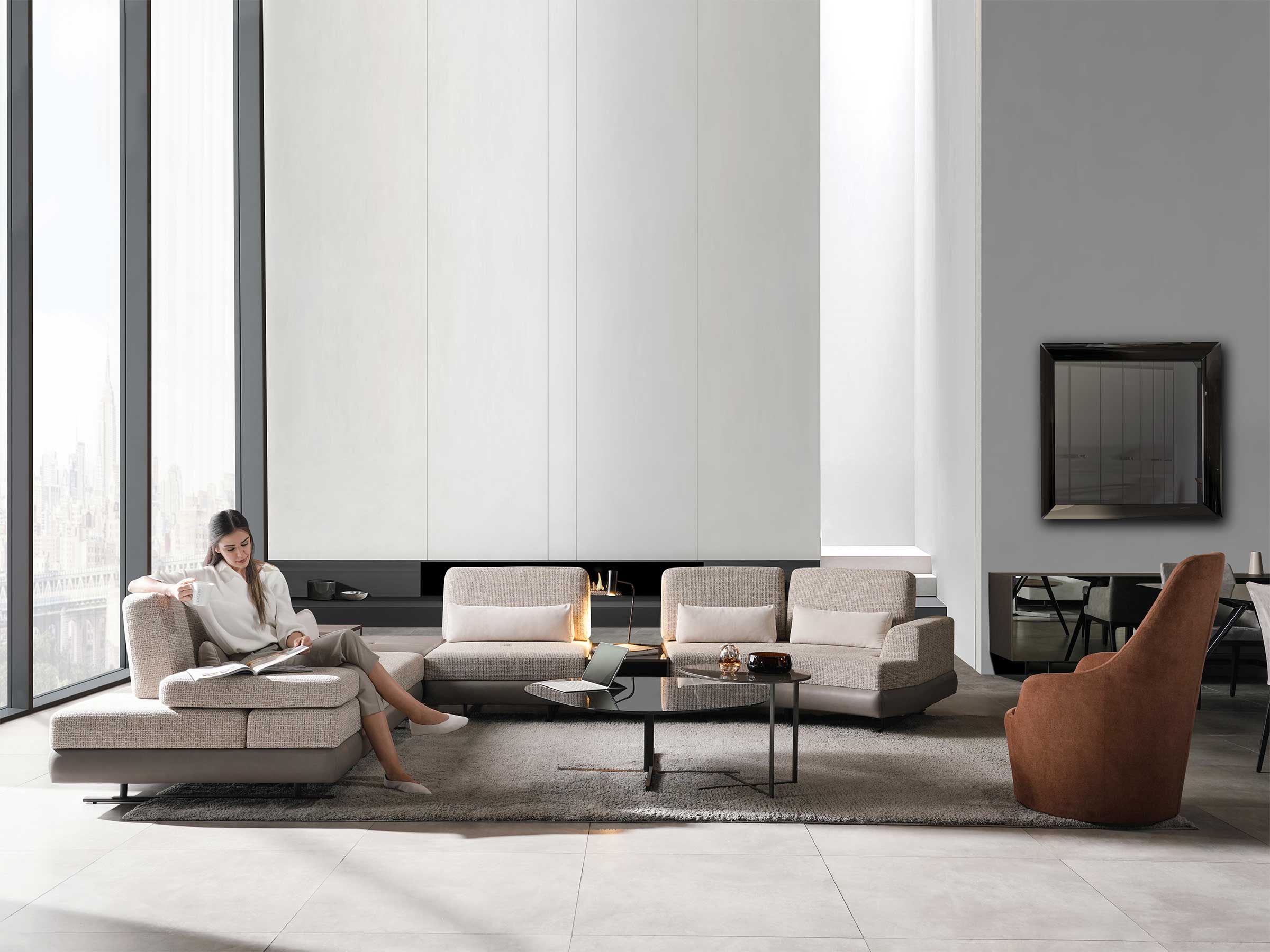 Mony Moon Open Corner Sofa