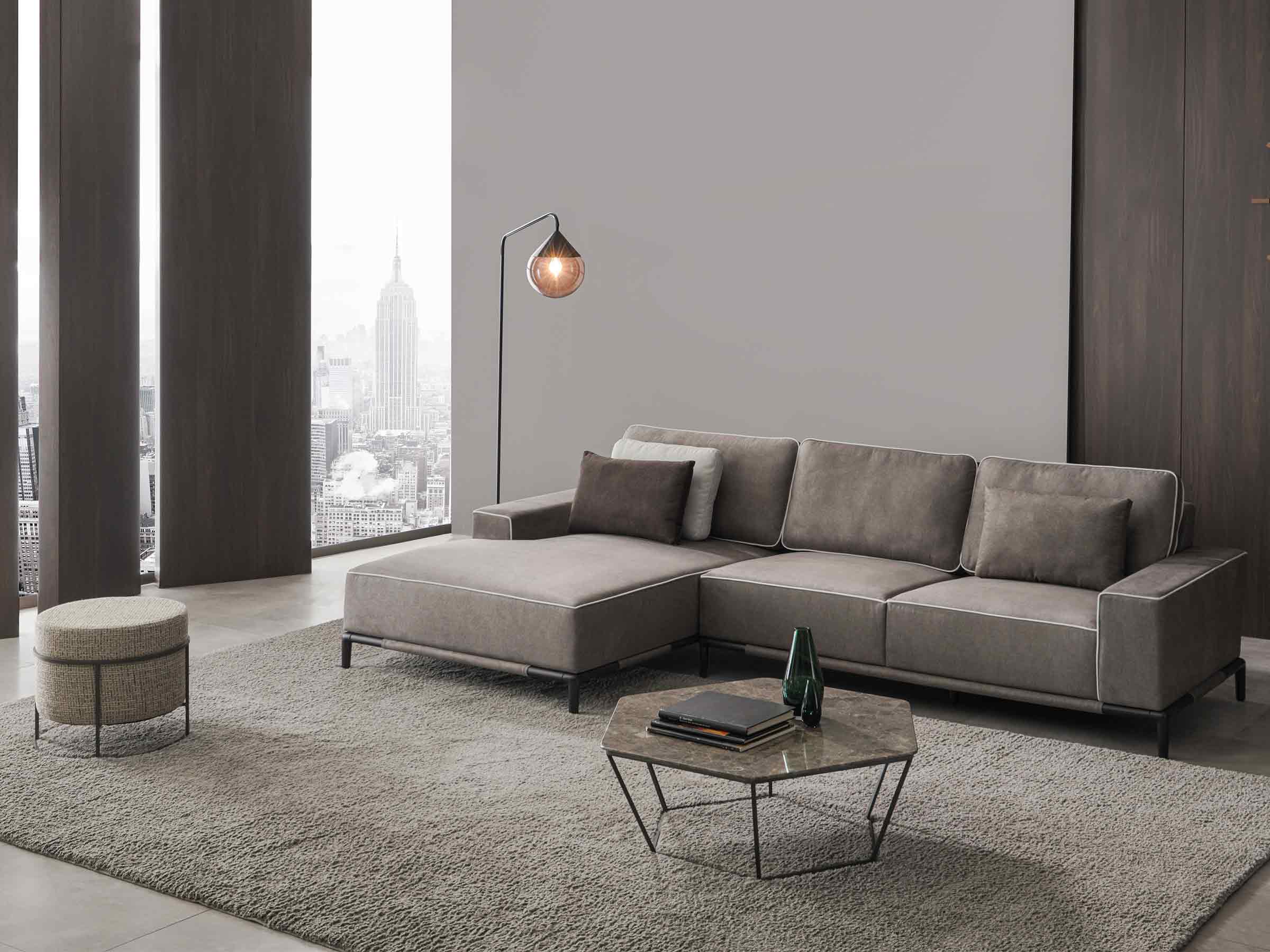 Gola Sectional Chaise Sofa