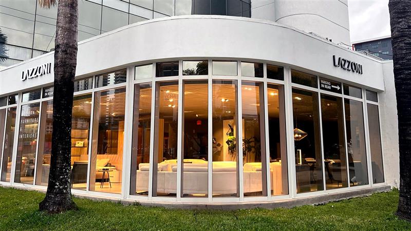 LAZZONI Modern Furniture Store Miami - where modern living finds its soul.