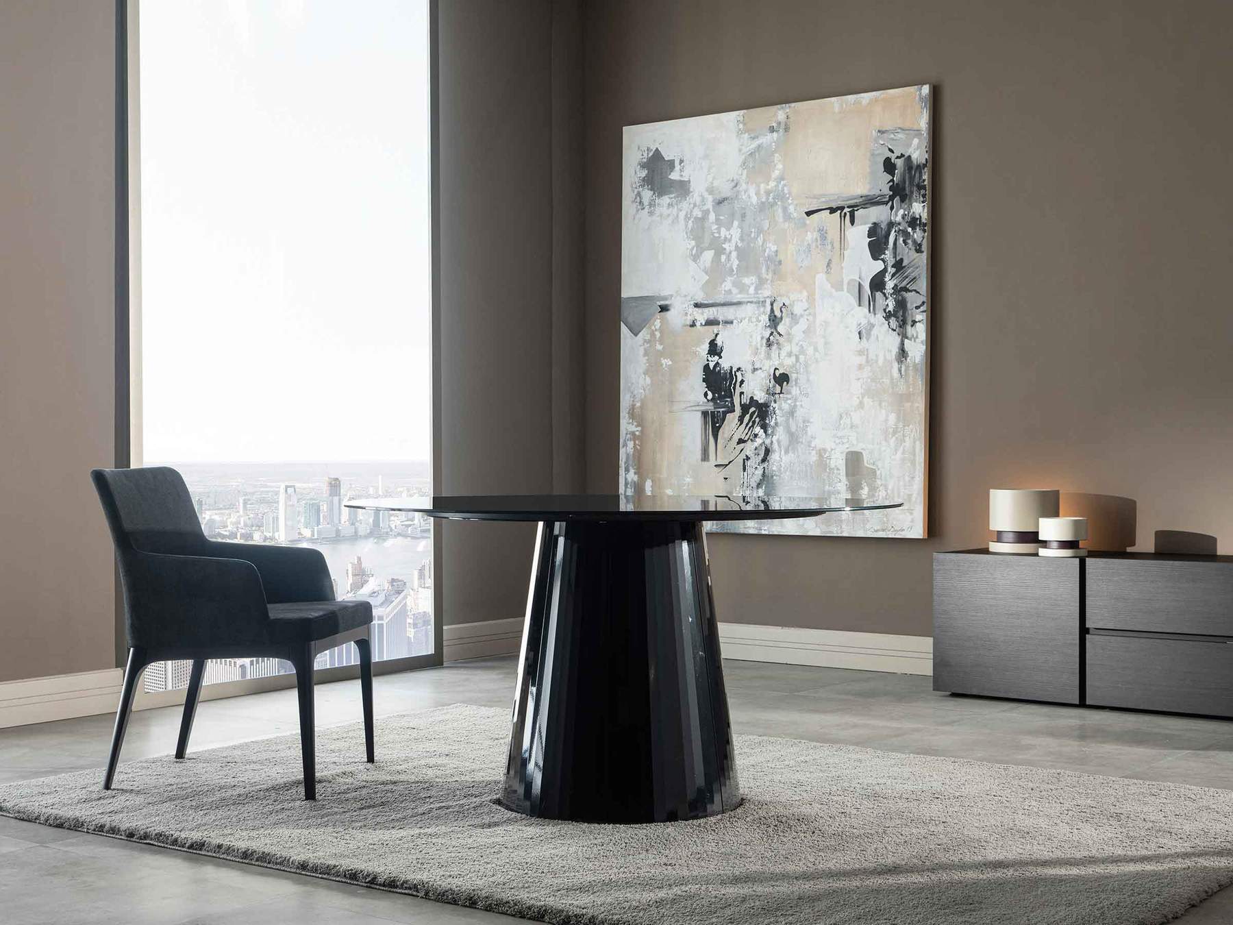 Round Dining Table