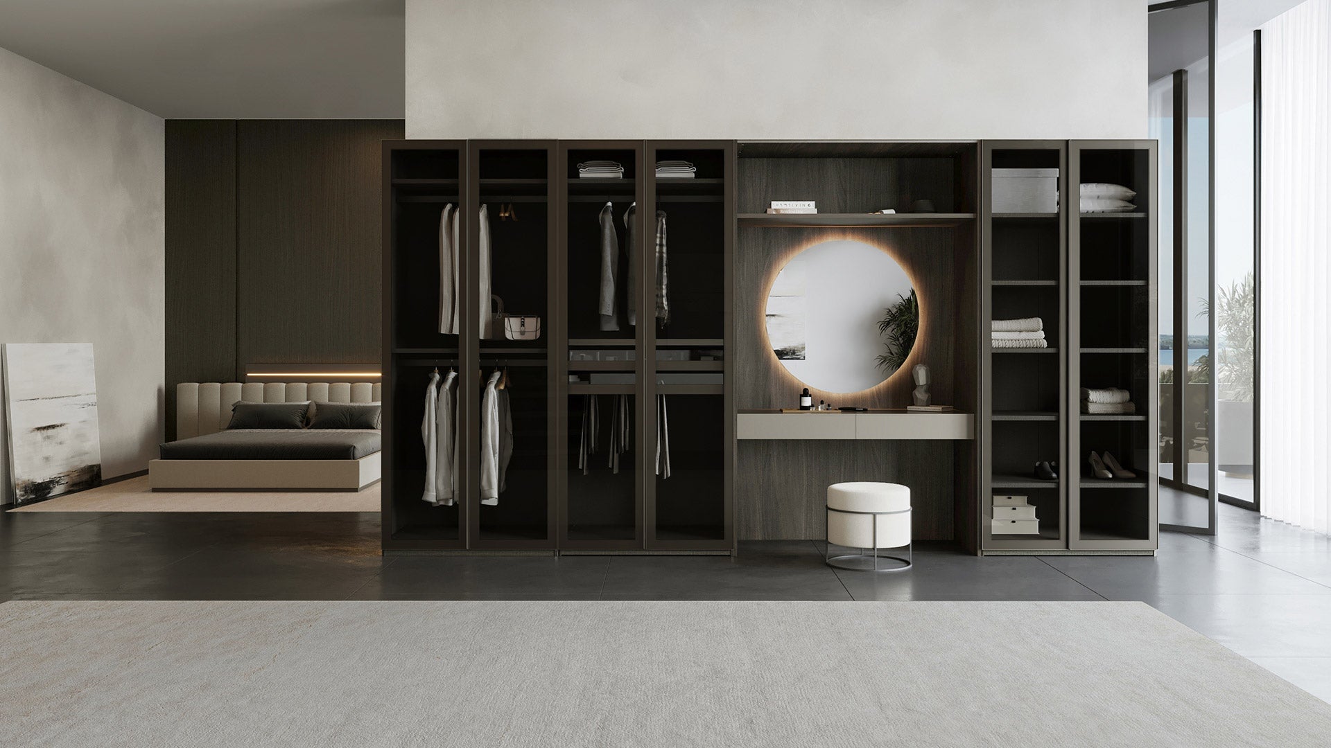 Split Hinged Closet