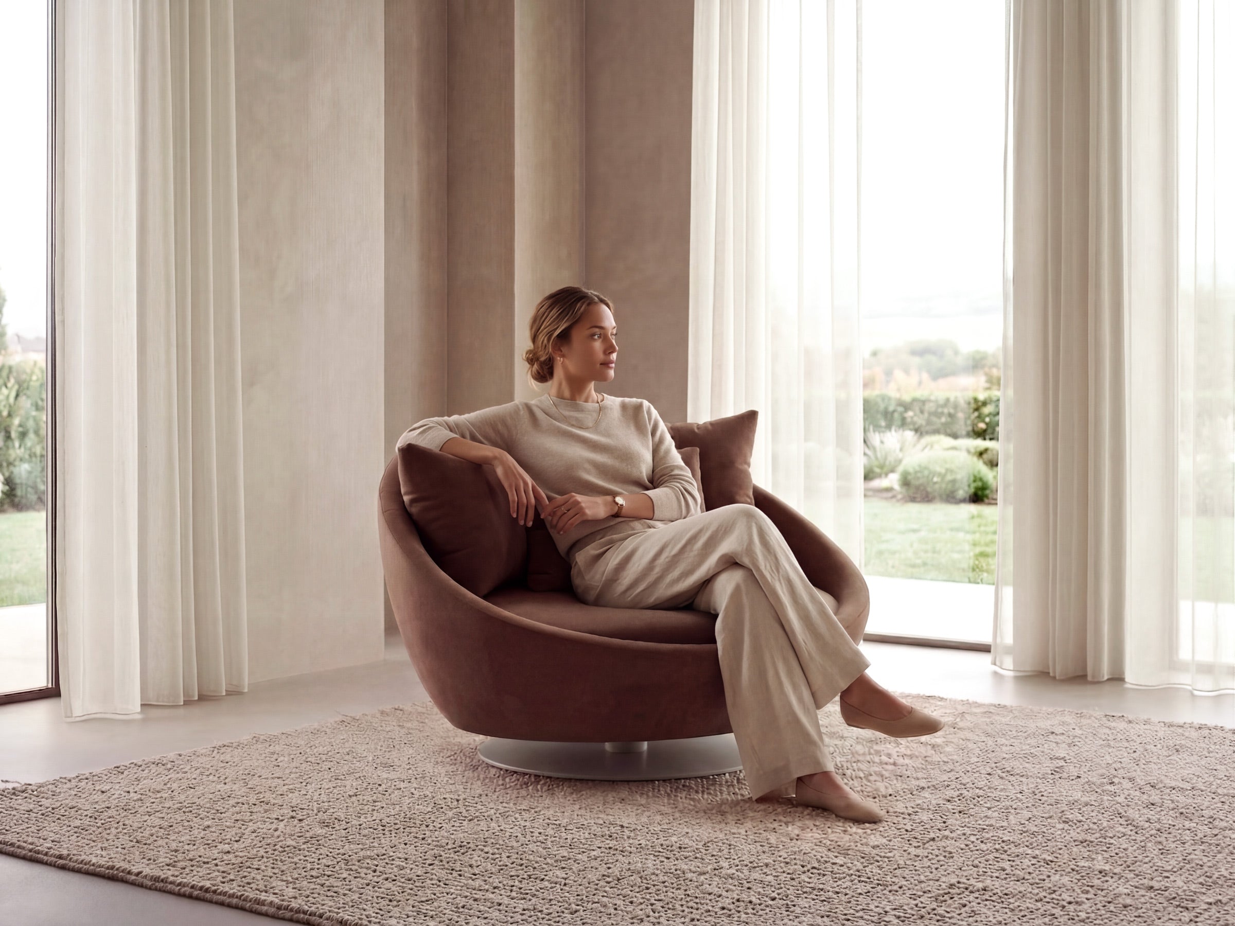 Arte 360 Swivel Armchair
