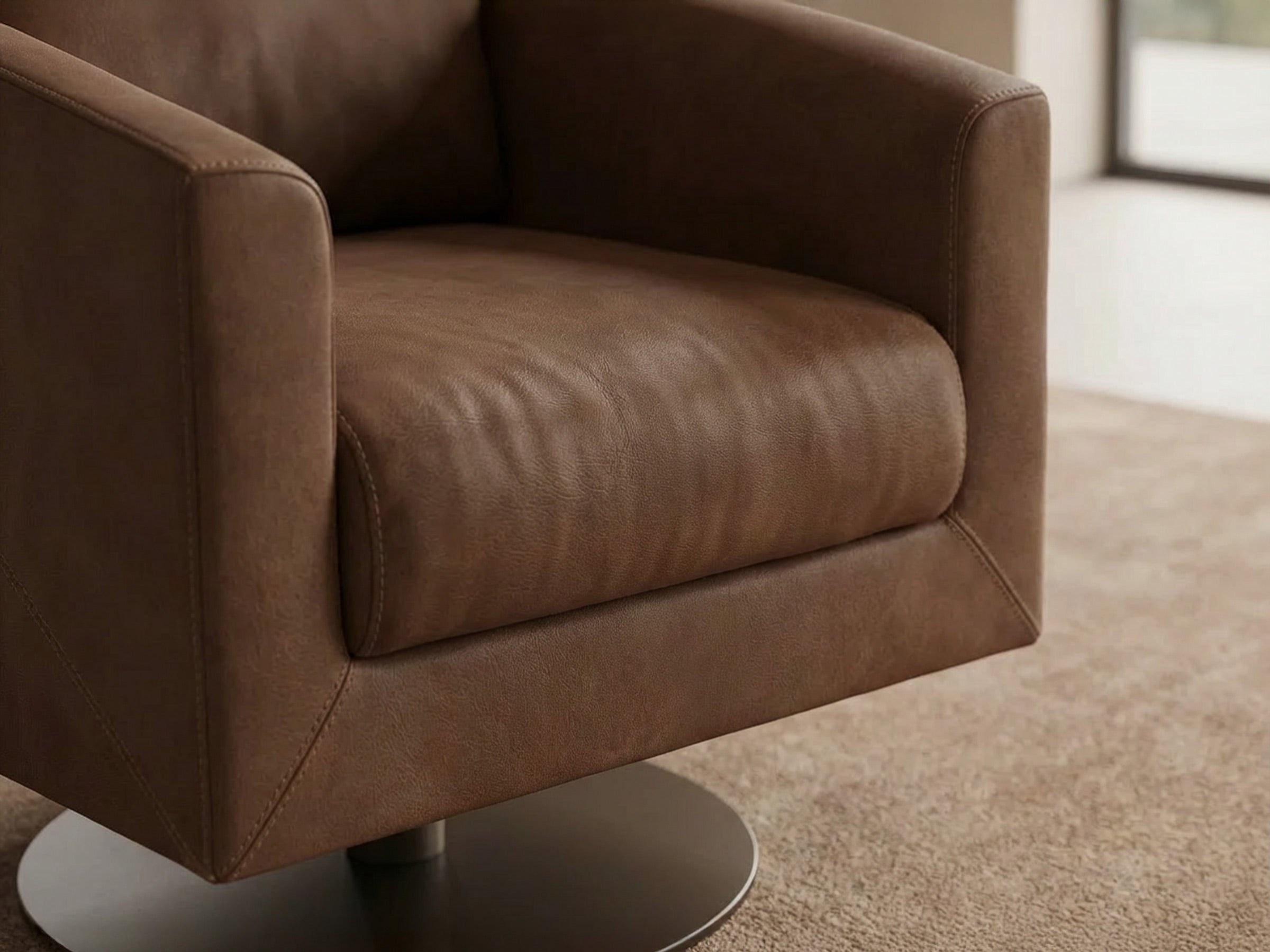 Ada 360 Swivel Armchair