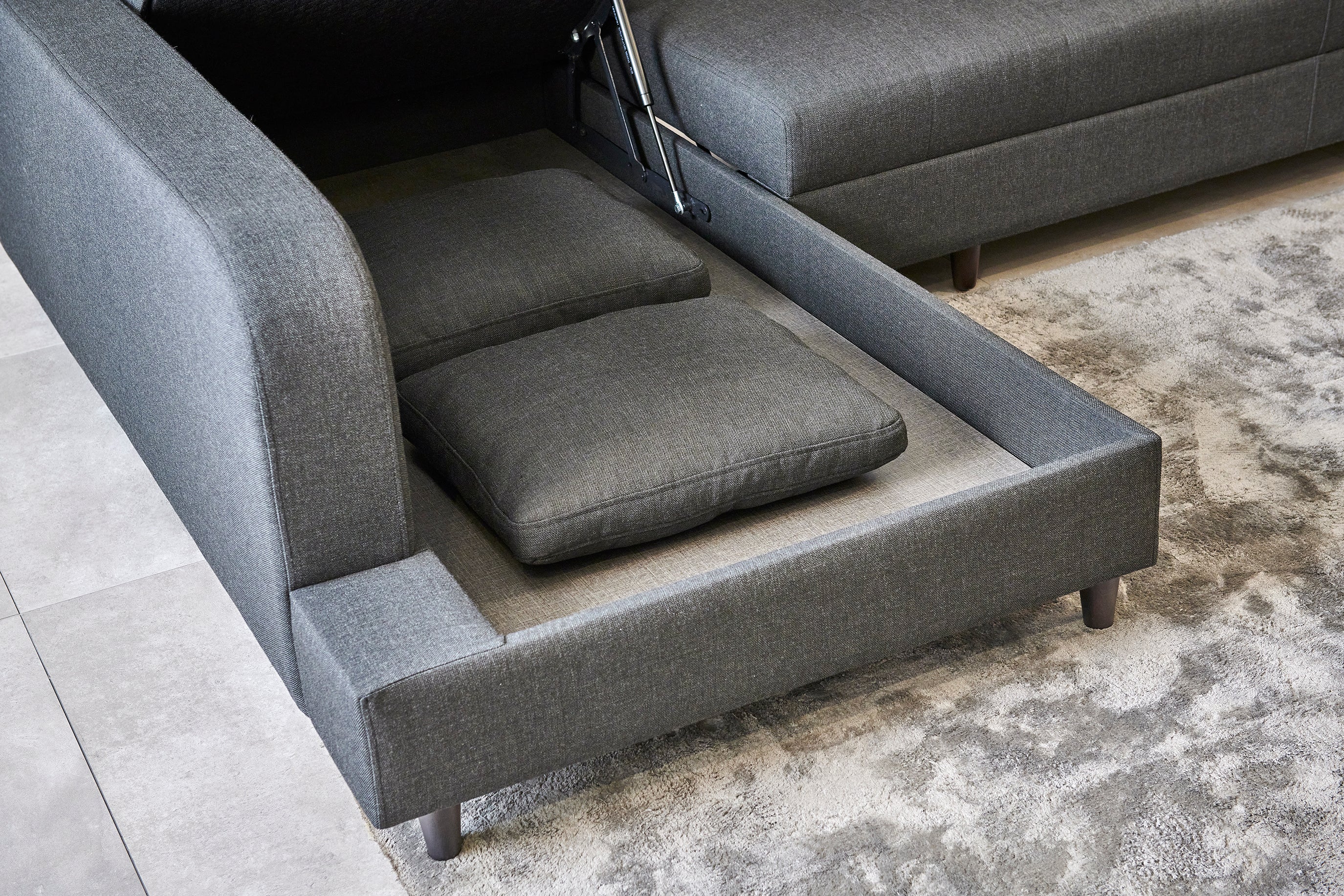 Biblio Corner Chaise Sofa Bed