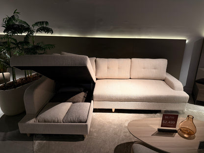 Biblio Sleeper Sofa With Chaise - OUTLET