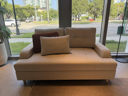 BIBLIO 2 SEATER SOFA - WITH STORAGE - MIAMI - FL - OUTLET
