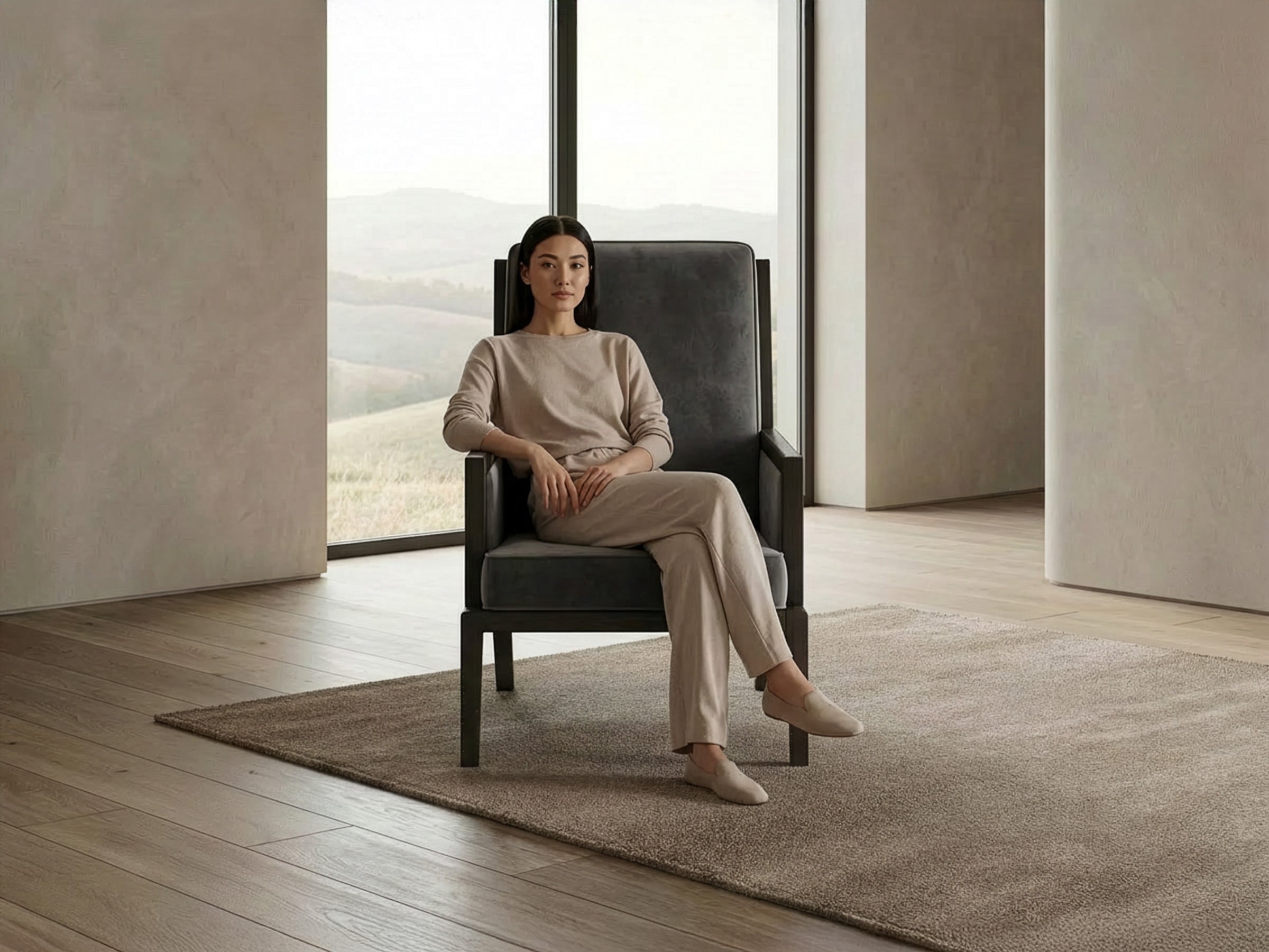 Lorton High-Back Armchair