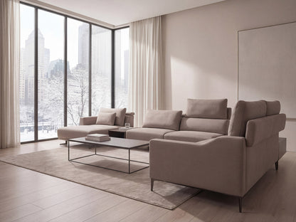 Milda Open Corner Sofa with Table