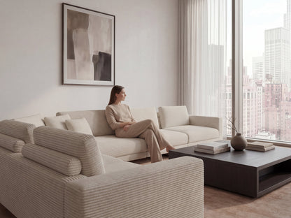 Mix Curved L-Sectional