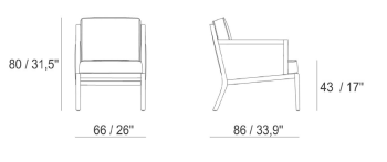 Armchair with Ottoman