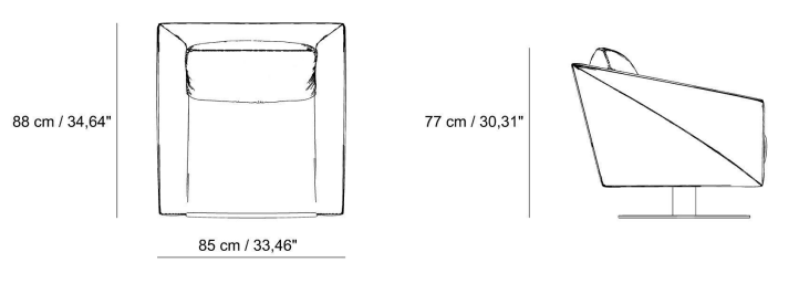 360 Swivel Armchair