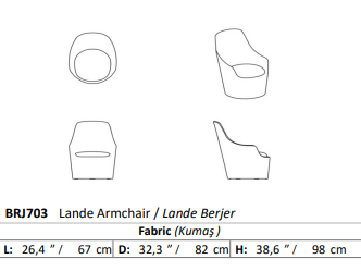 Swivel Armchair