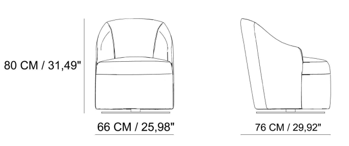 360 Swivel Armchair