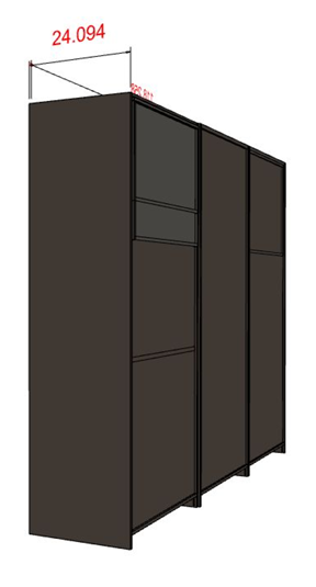SPACE BOOKCASE - MADISON, NY