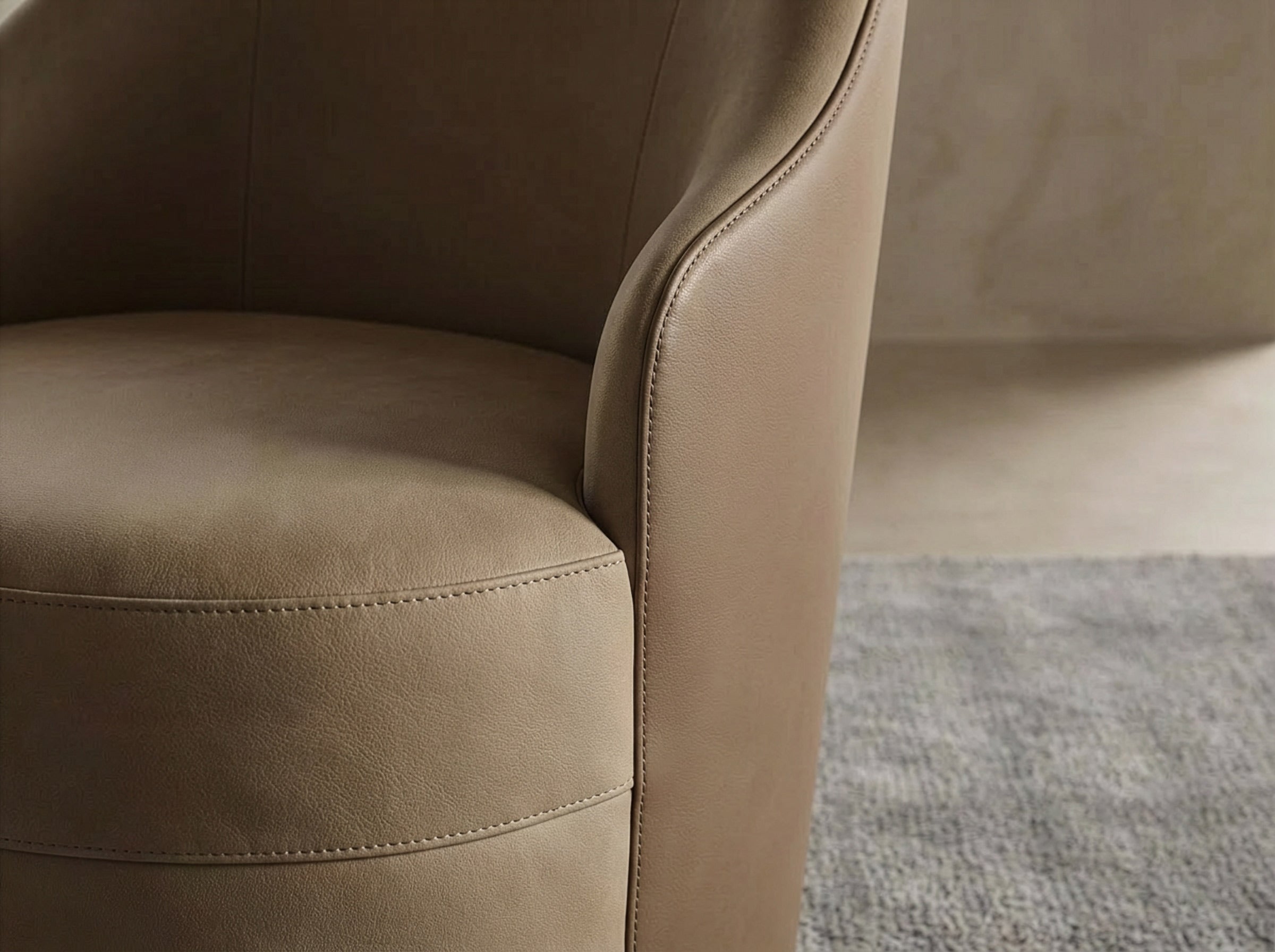 Tolina 360 Swivel Armchair | LAZZONI Furniture