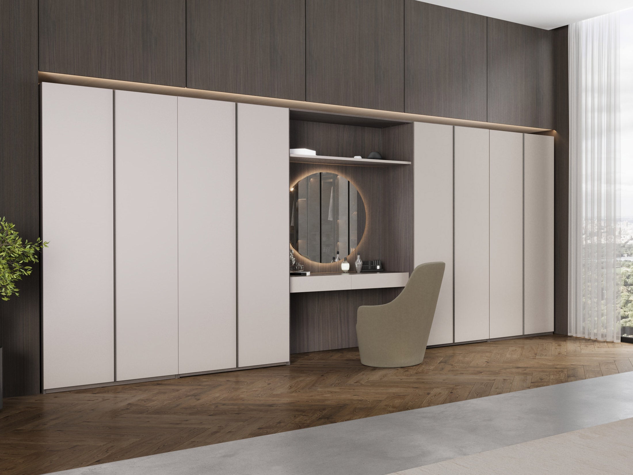 Vanity Make-up Closets