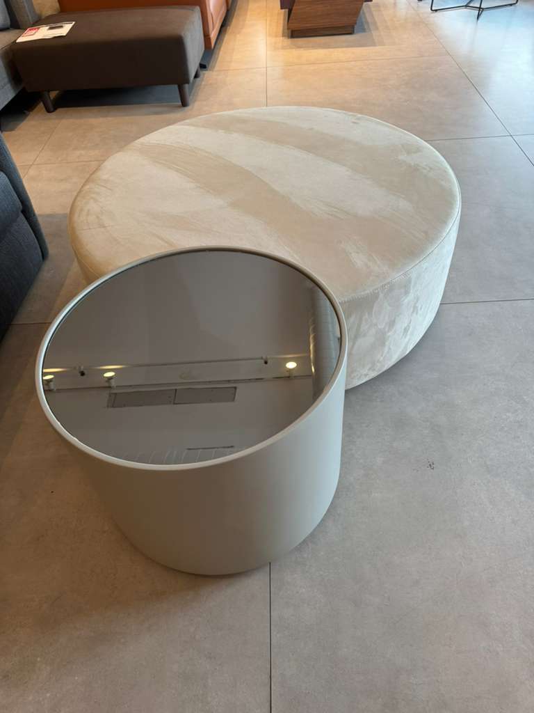 Ottoman + Coffee Table - OUTLET