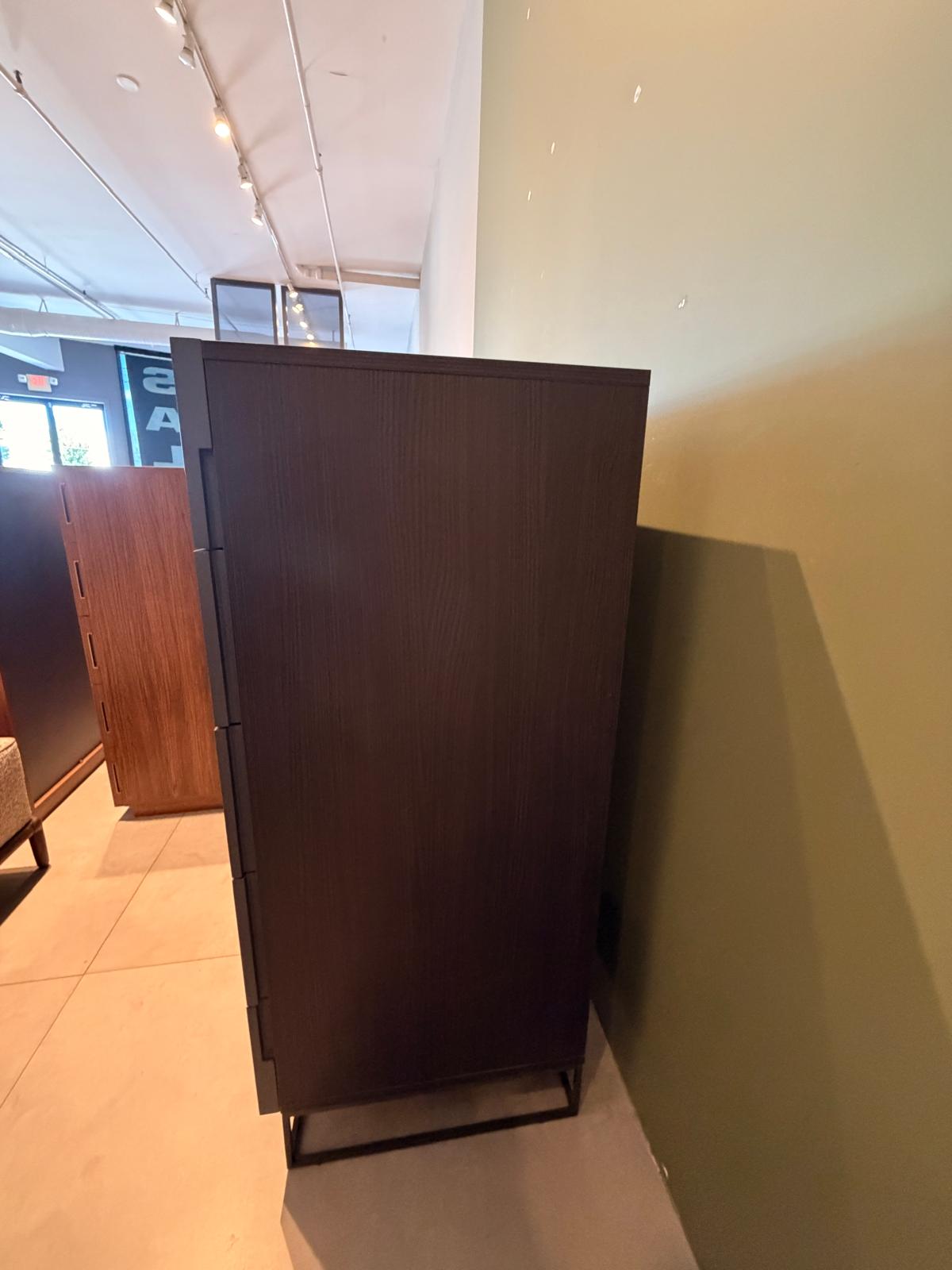 Stone Metal Leg Dresser - OUTLET