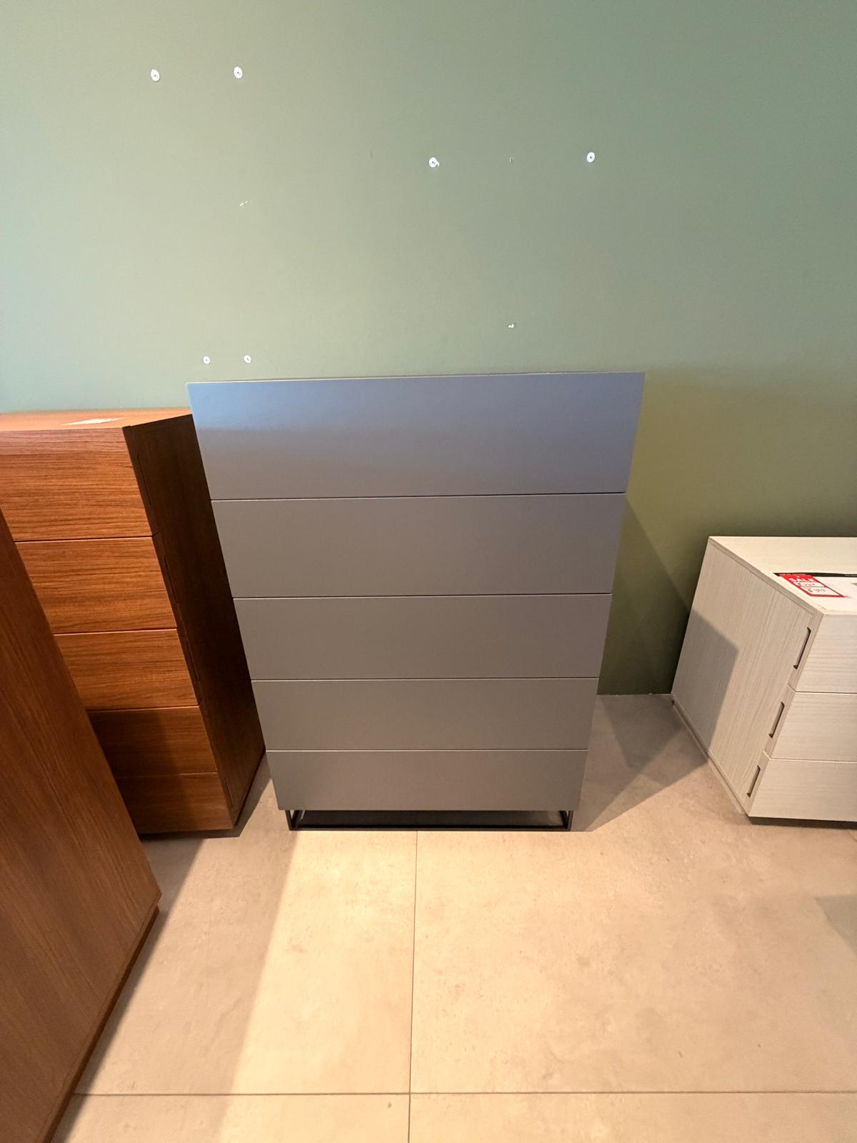 Stone Metal Leg Dresser - OUTLET