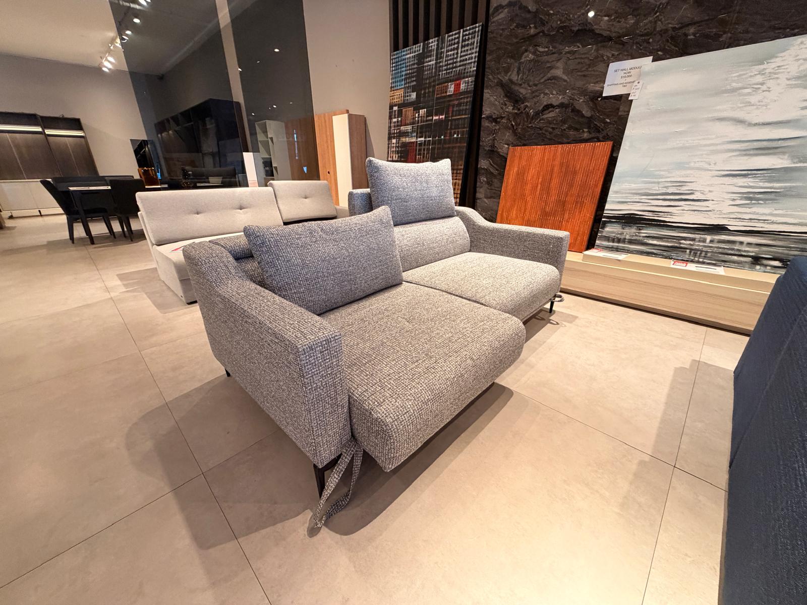 Milda Two Seater Extendable Sofa - OUTLET