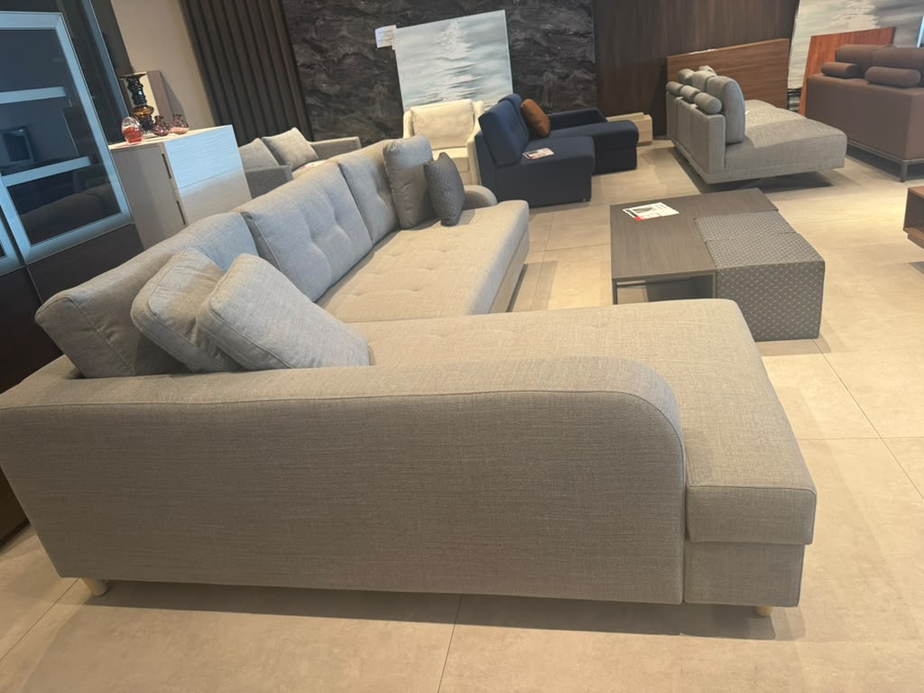 Biblio Long Chaise Sofa - OUTLET