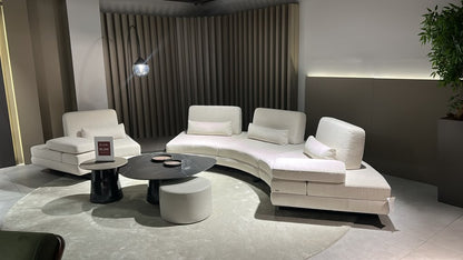 Sofá Mony de 3 plazas convertible + Chaise longue - OUTLET