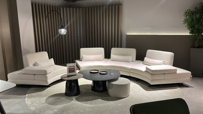 Sofá Mony de 3 plazas convertible + Chaise longue - OUTLET