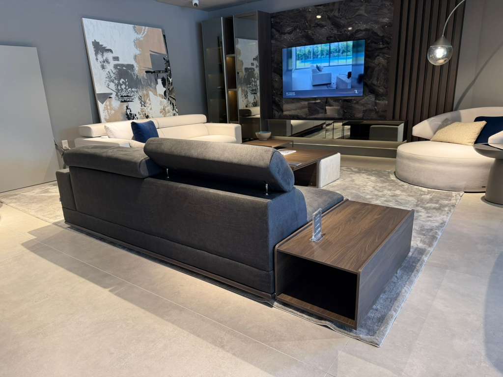 Met Sofa With Side Table 104" - OUTLET