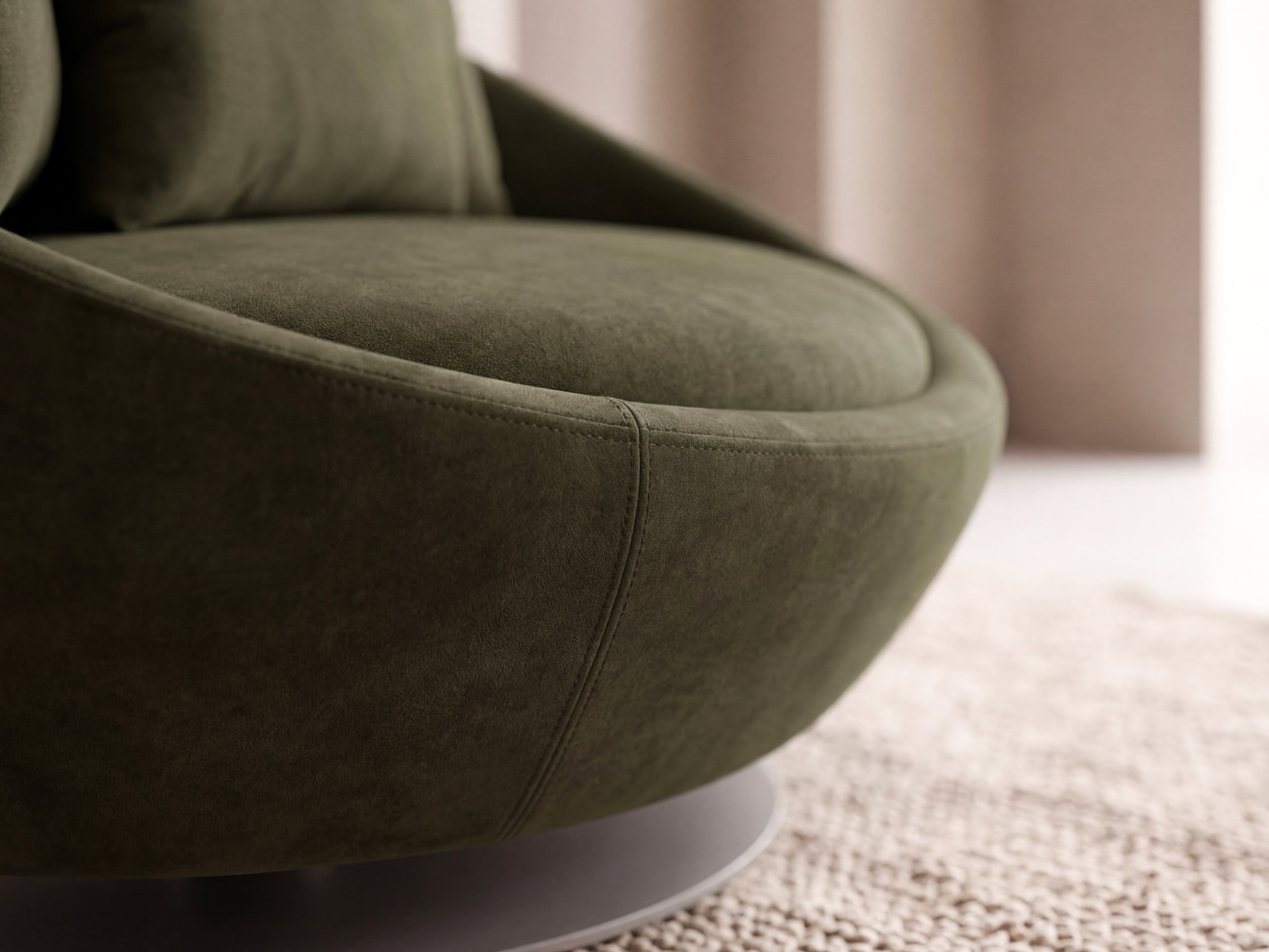 Arte 360 Swivel Armchair | LAZZONI Furniture