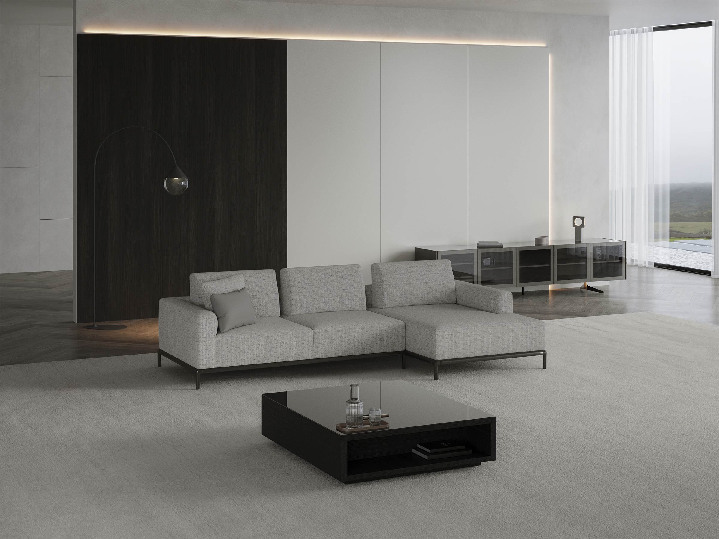 Berlin Chaise Sofa
