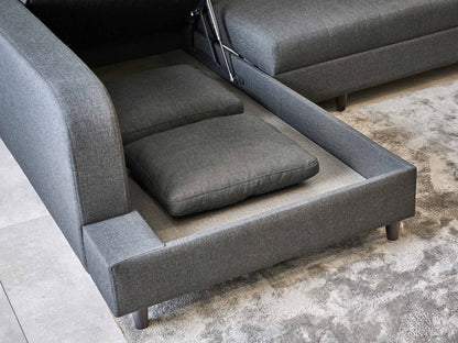 Biblio Corner Chaise Sofa Bed