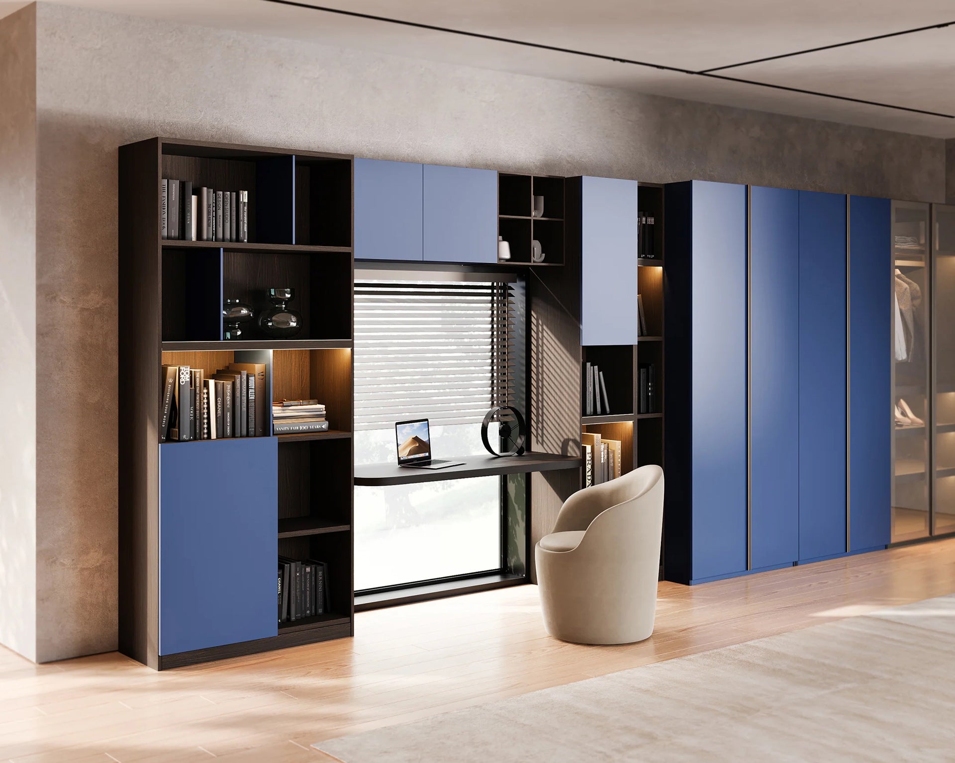Ferma Lacquered Closet