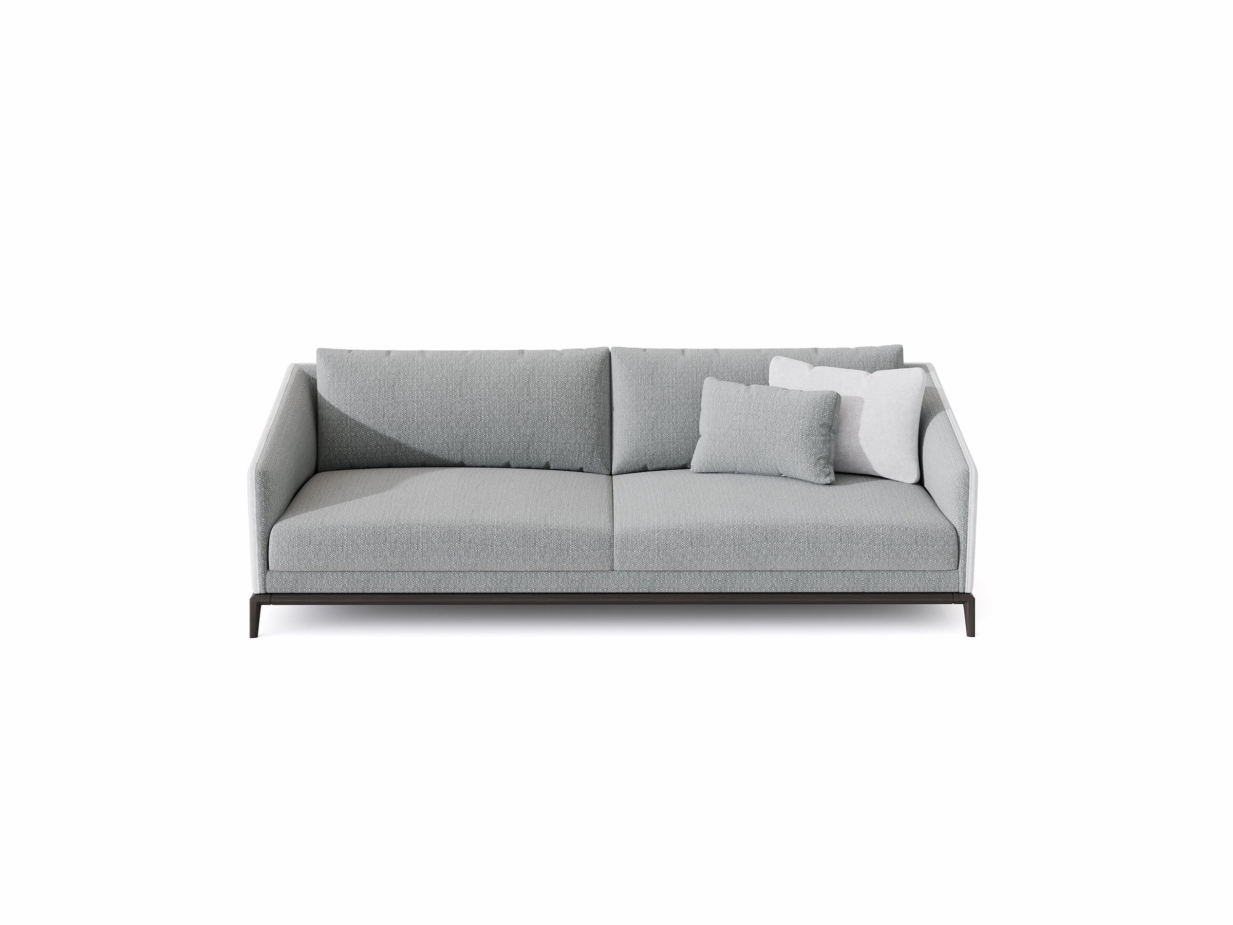 Ikon Three Seater Sofa With Wood Leg | LAZZONI Furniture