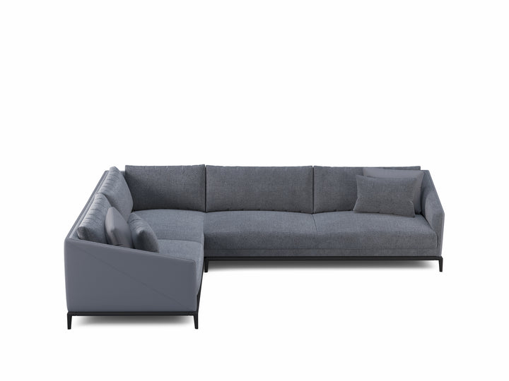 Ikon Sectional Sofa With Wood Leg